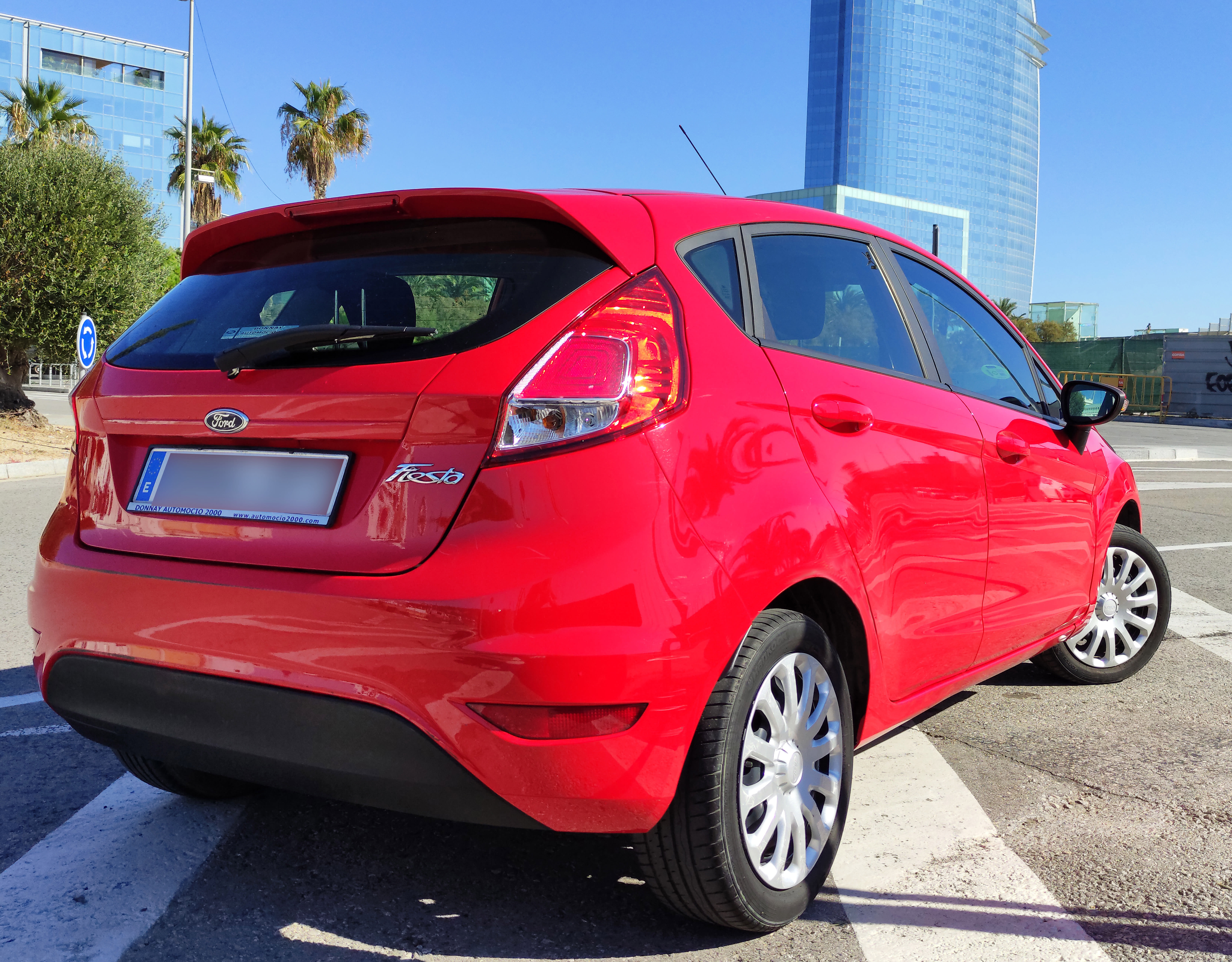 Ford Fiesta Red Intense con Control de velocidad