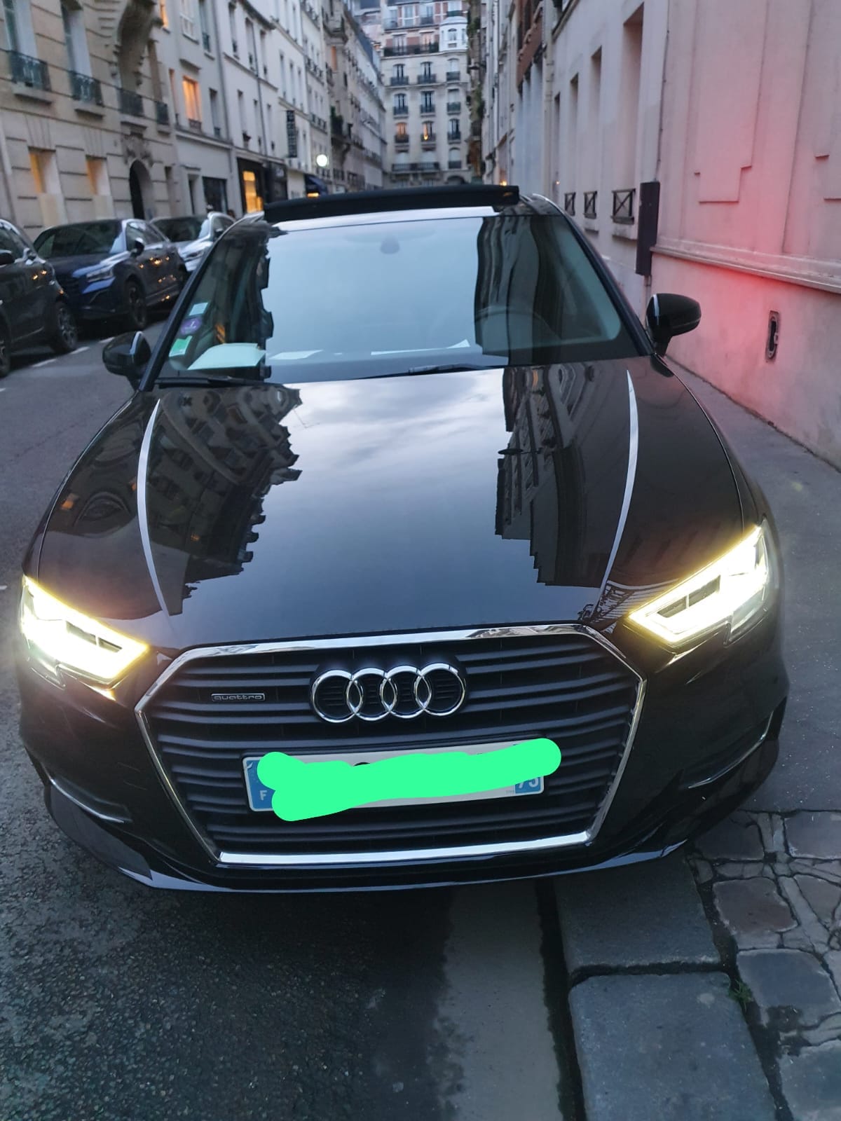 Audi A3, 2017, Essence 98, automatique