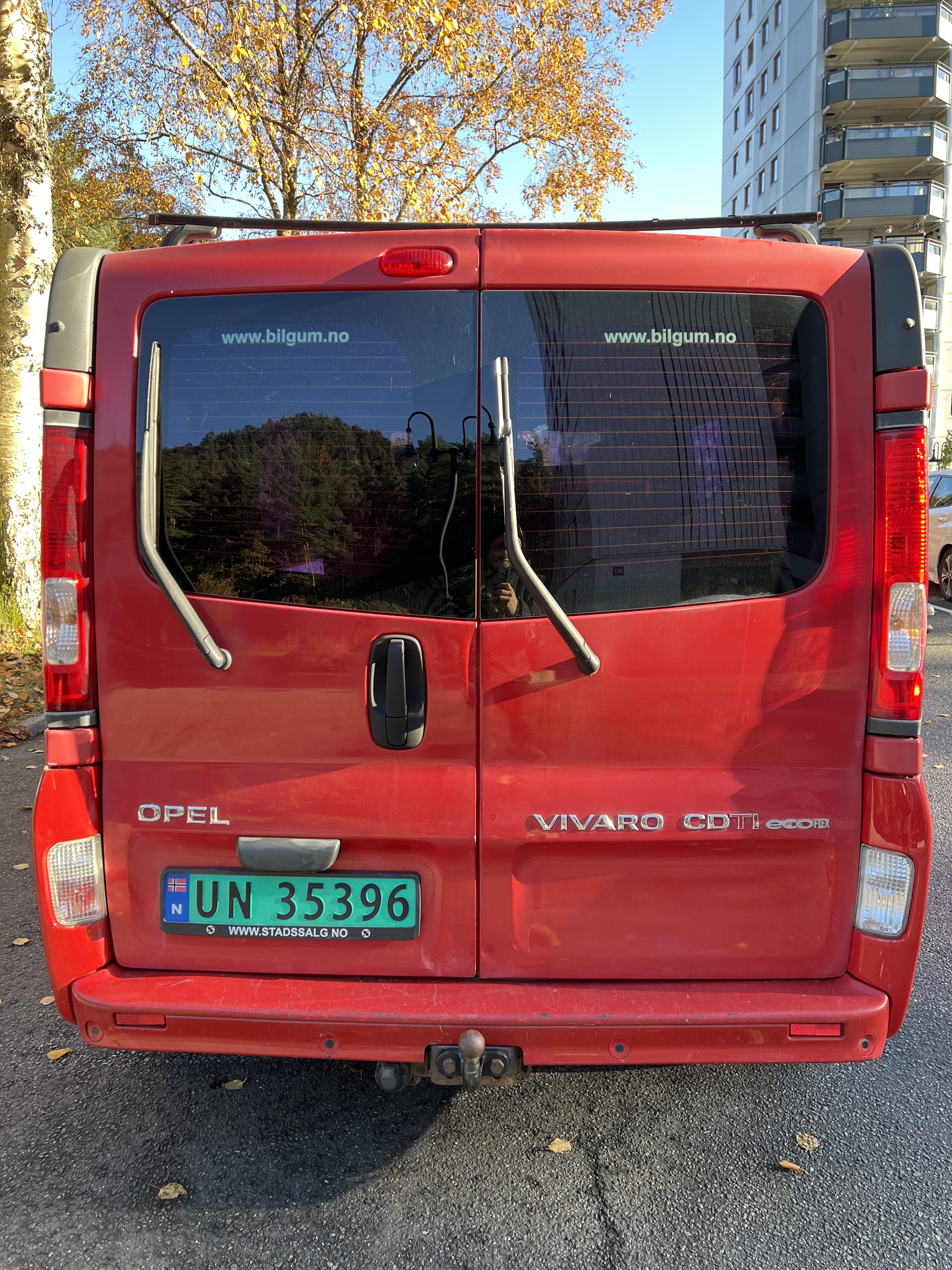 Opel Vivaro med Vinterdekk
