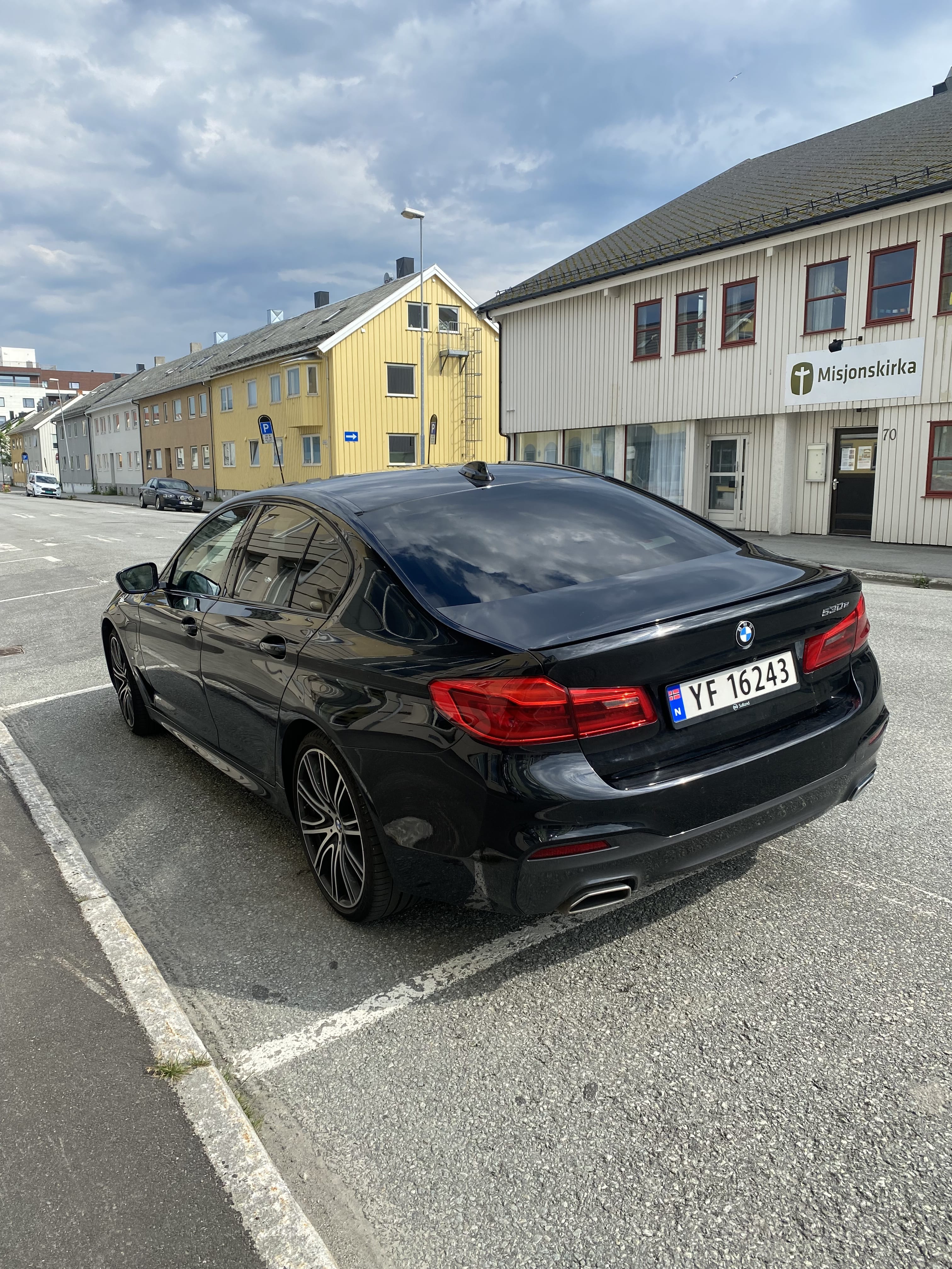 BMW 5-Serie med GPS