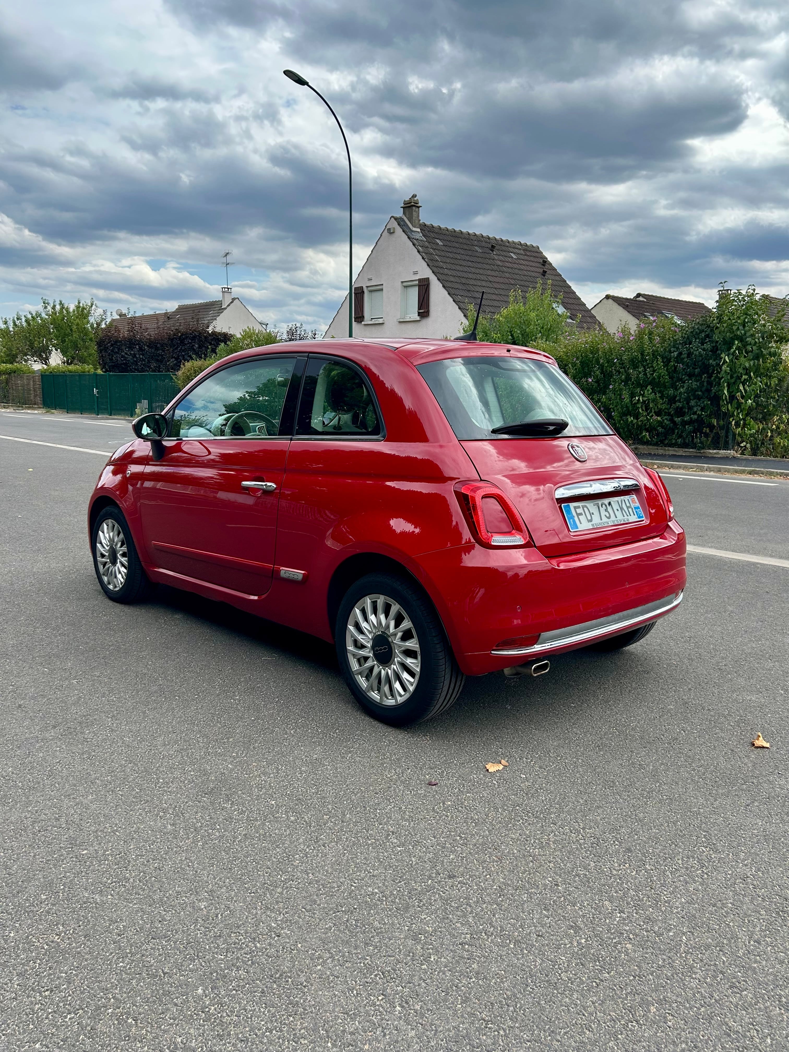 Fiat 500 C avec GPS