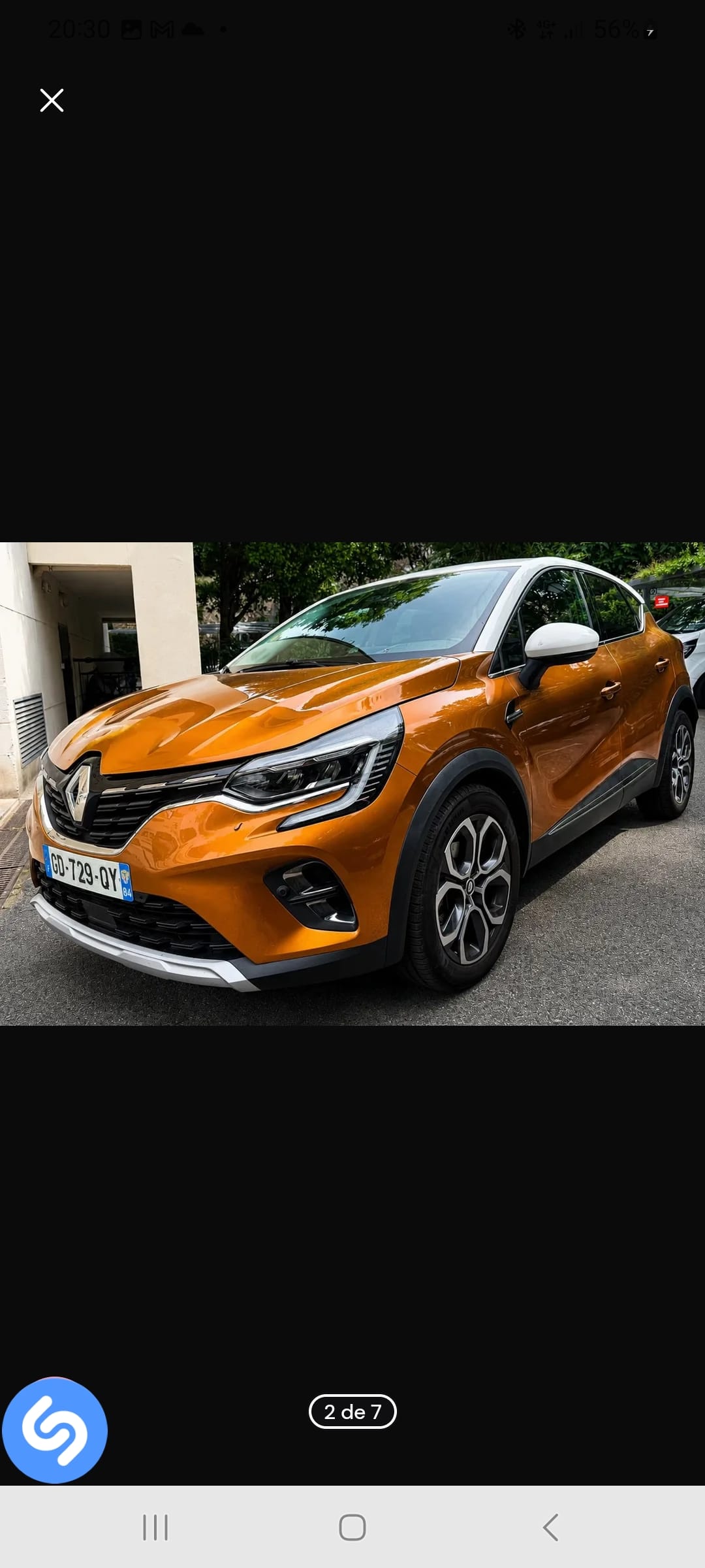Renault Captur, 2021, Essence 95 / Électrique (hybride), automatique
