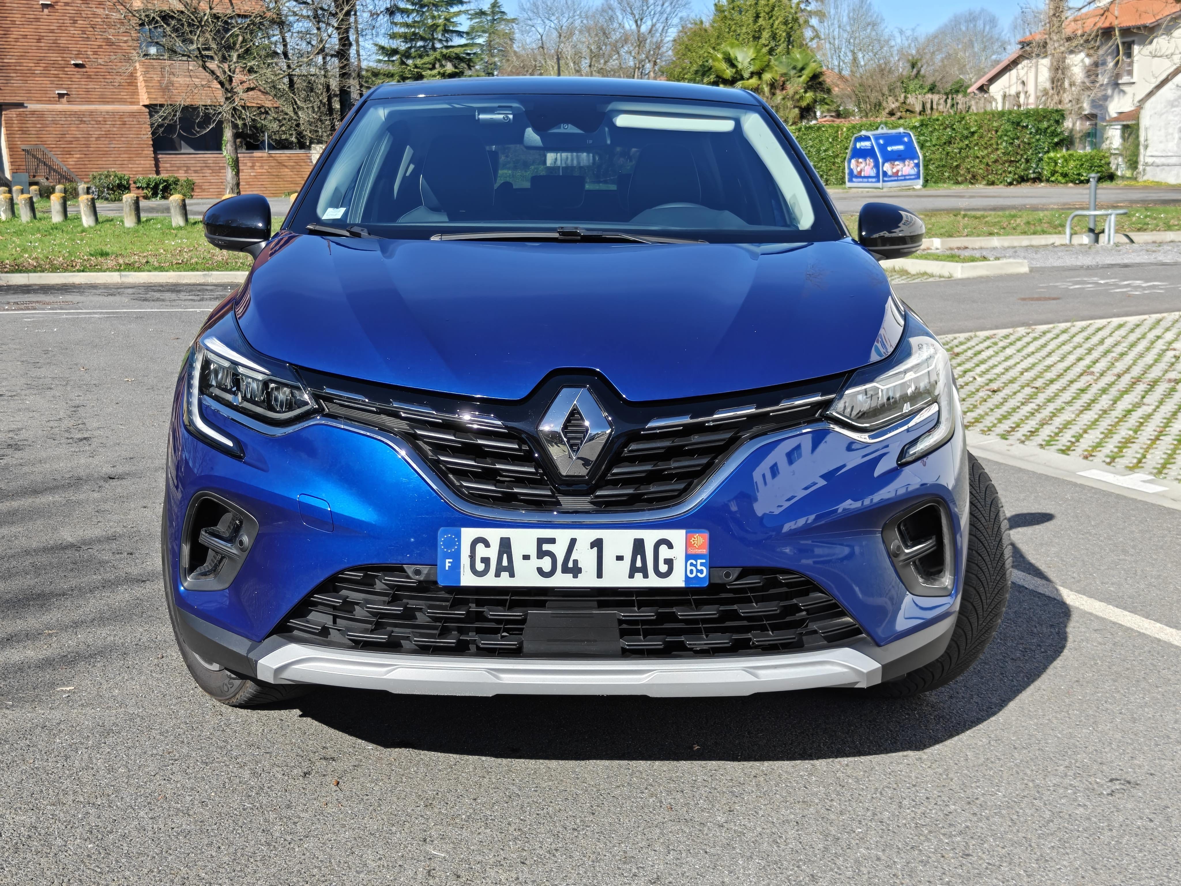Renault Captur avec Dashcam