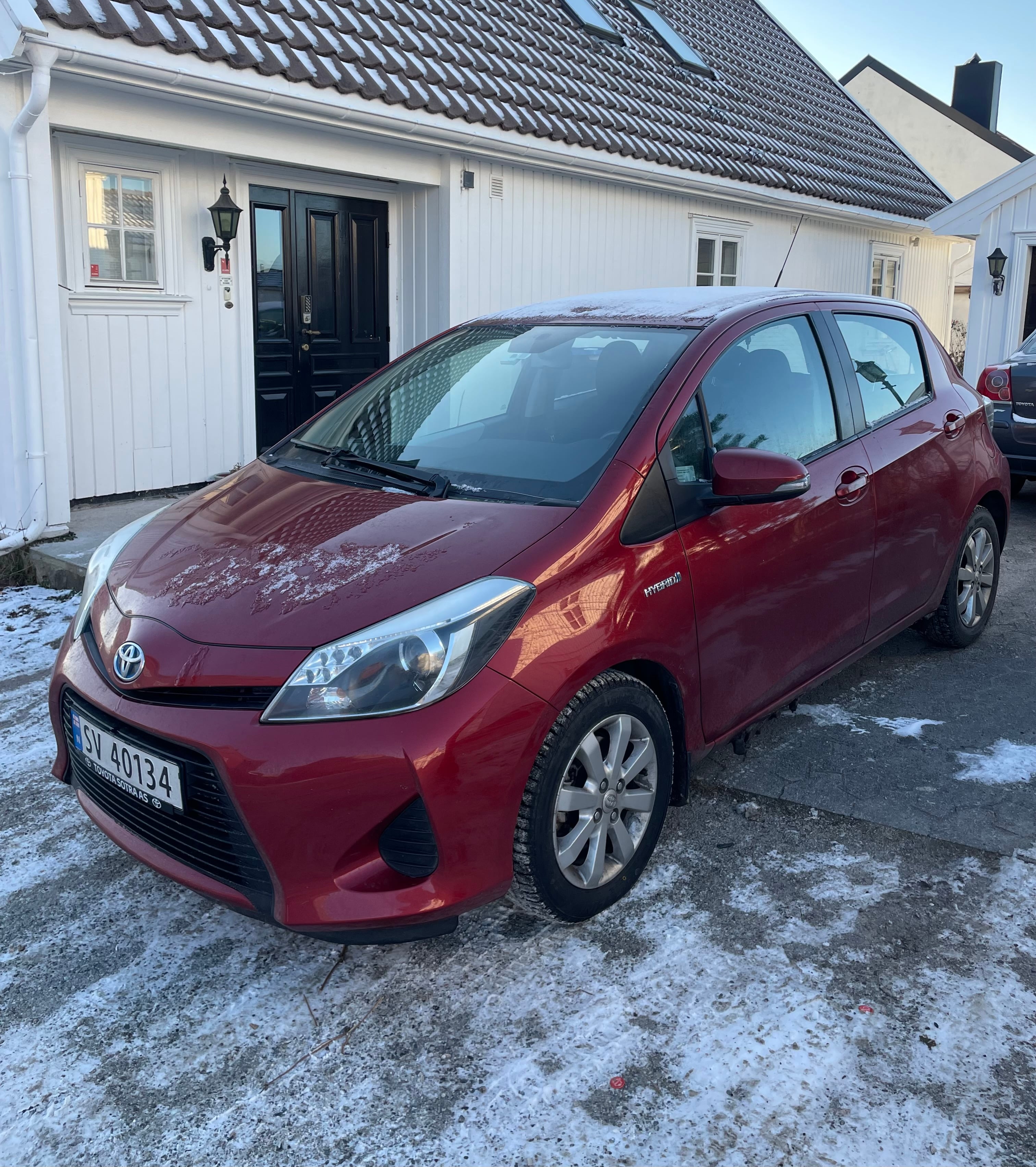 Toyota Yaris Hybrid, 2013, Blyfri 95, automatisk