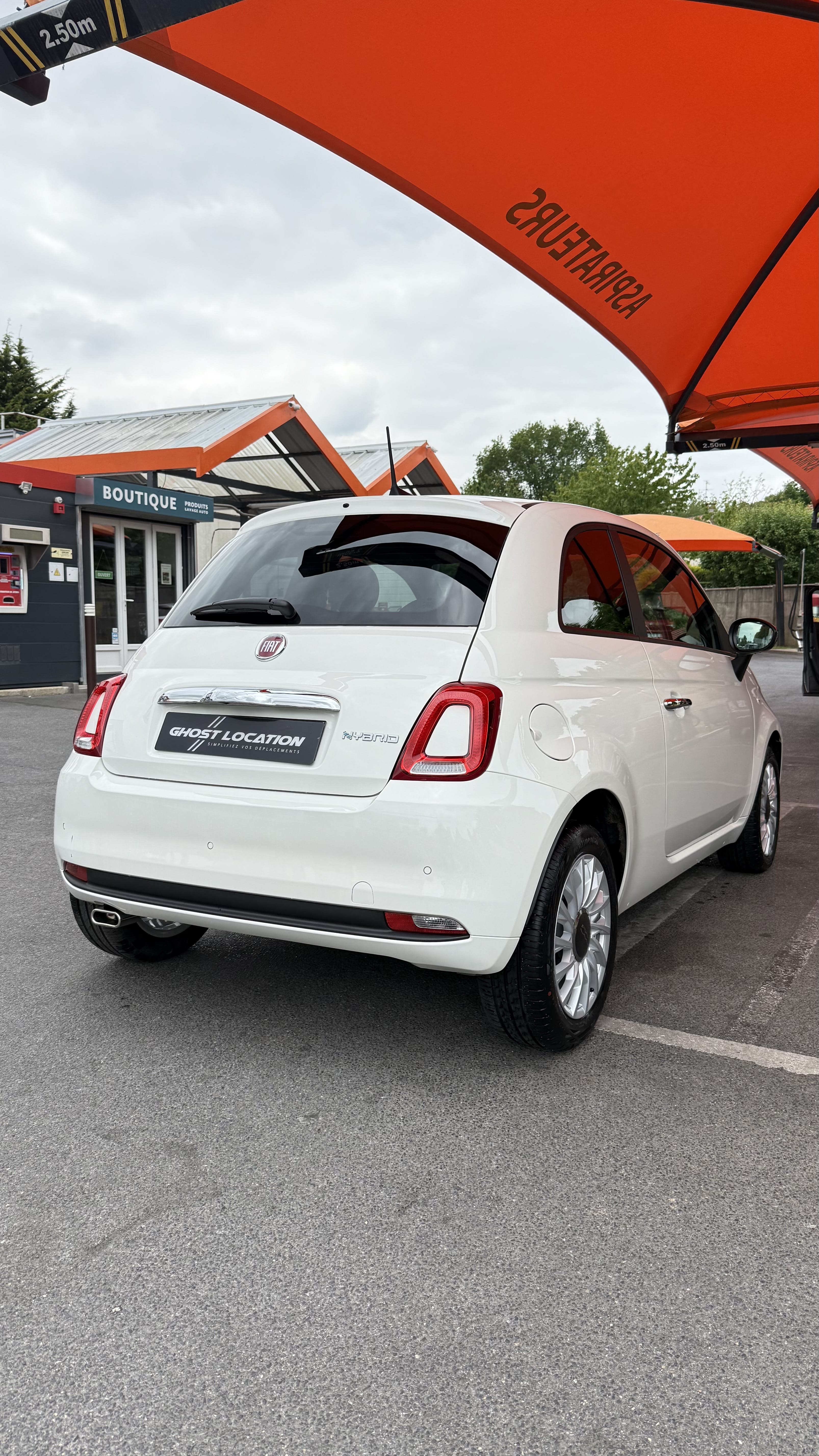 Fiat 500 Hybride avec Régulateur de vitesse