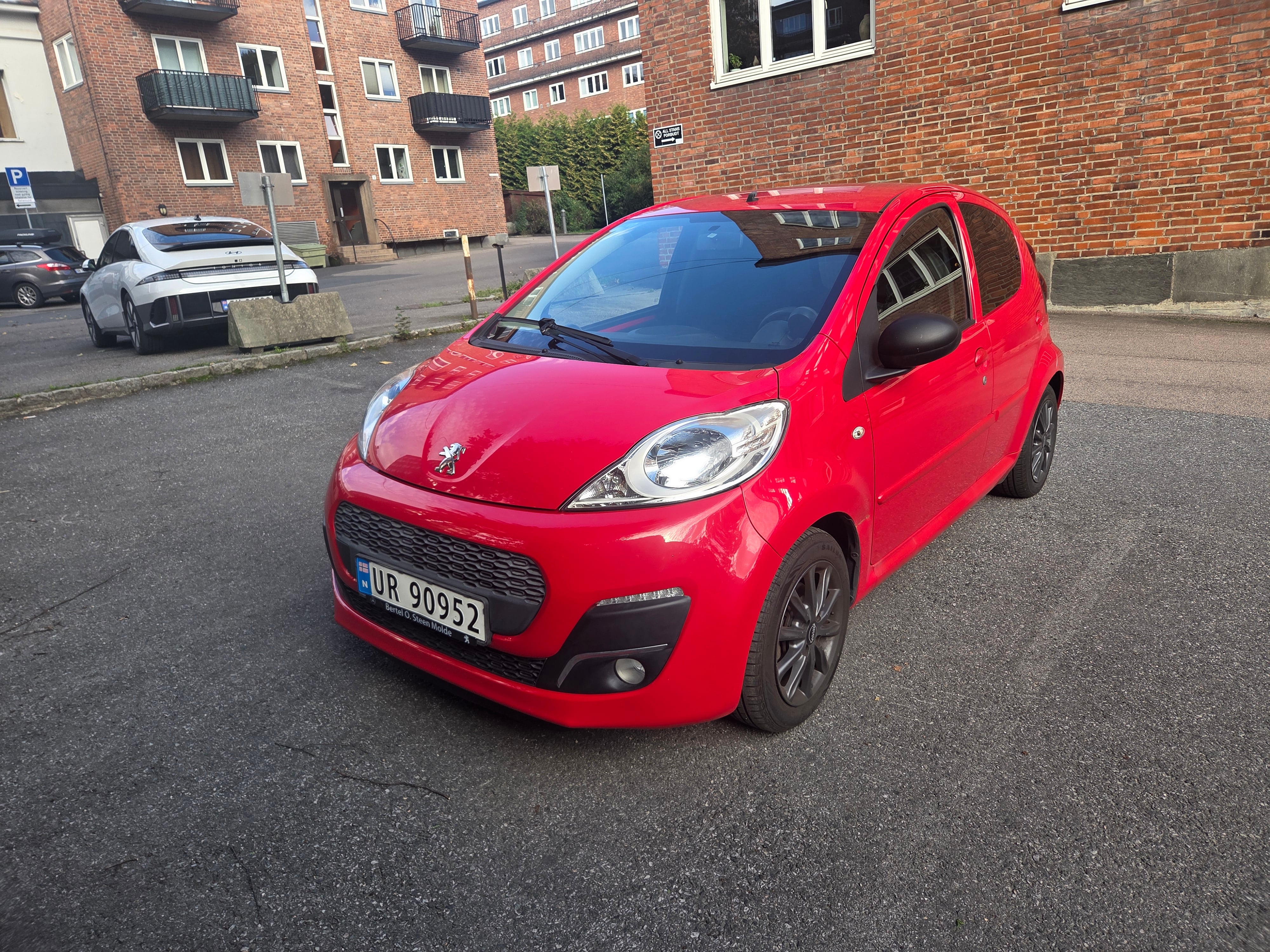 Peugeot 107, 2014, Blyfri 95
