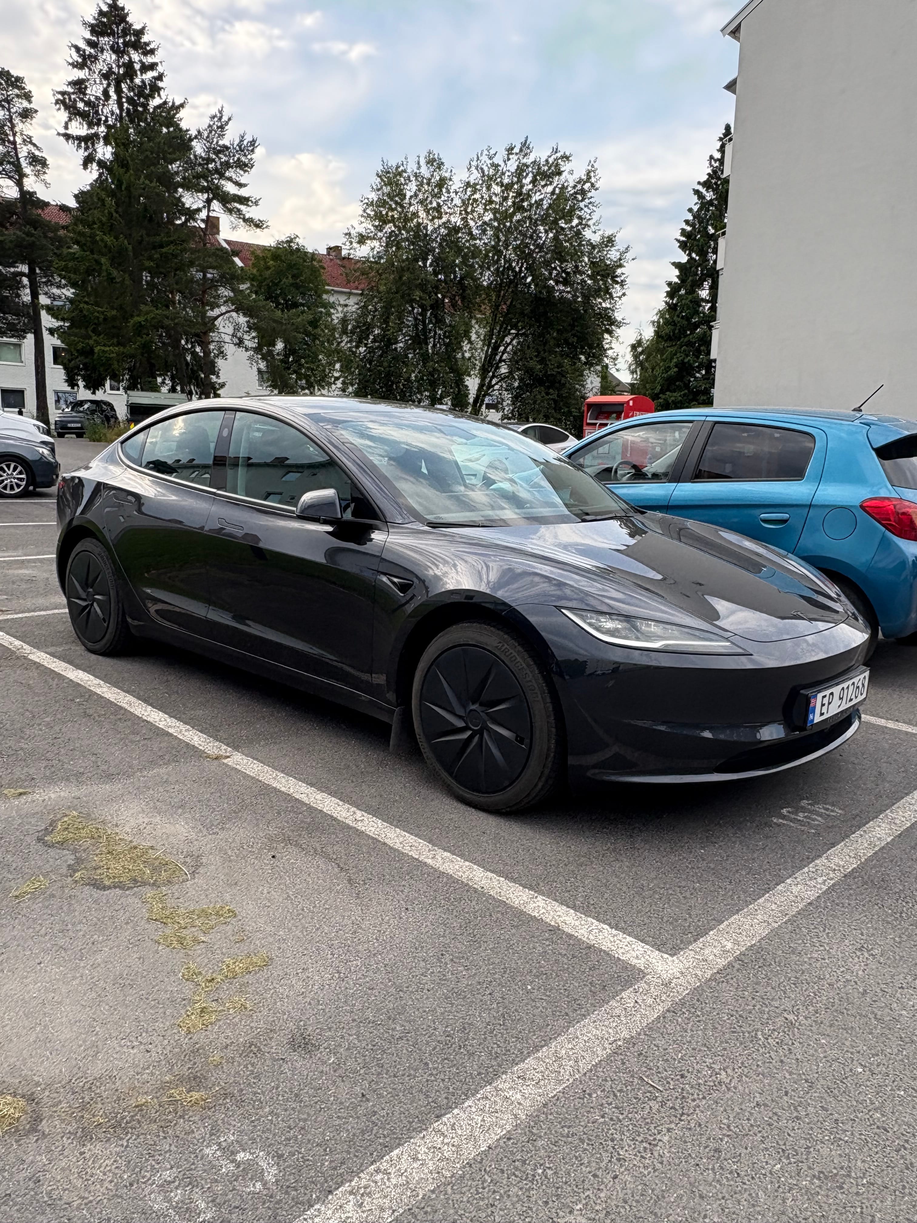 Tesla Model 3 med Aircondition
