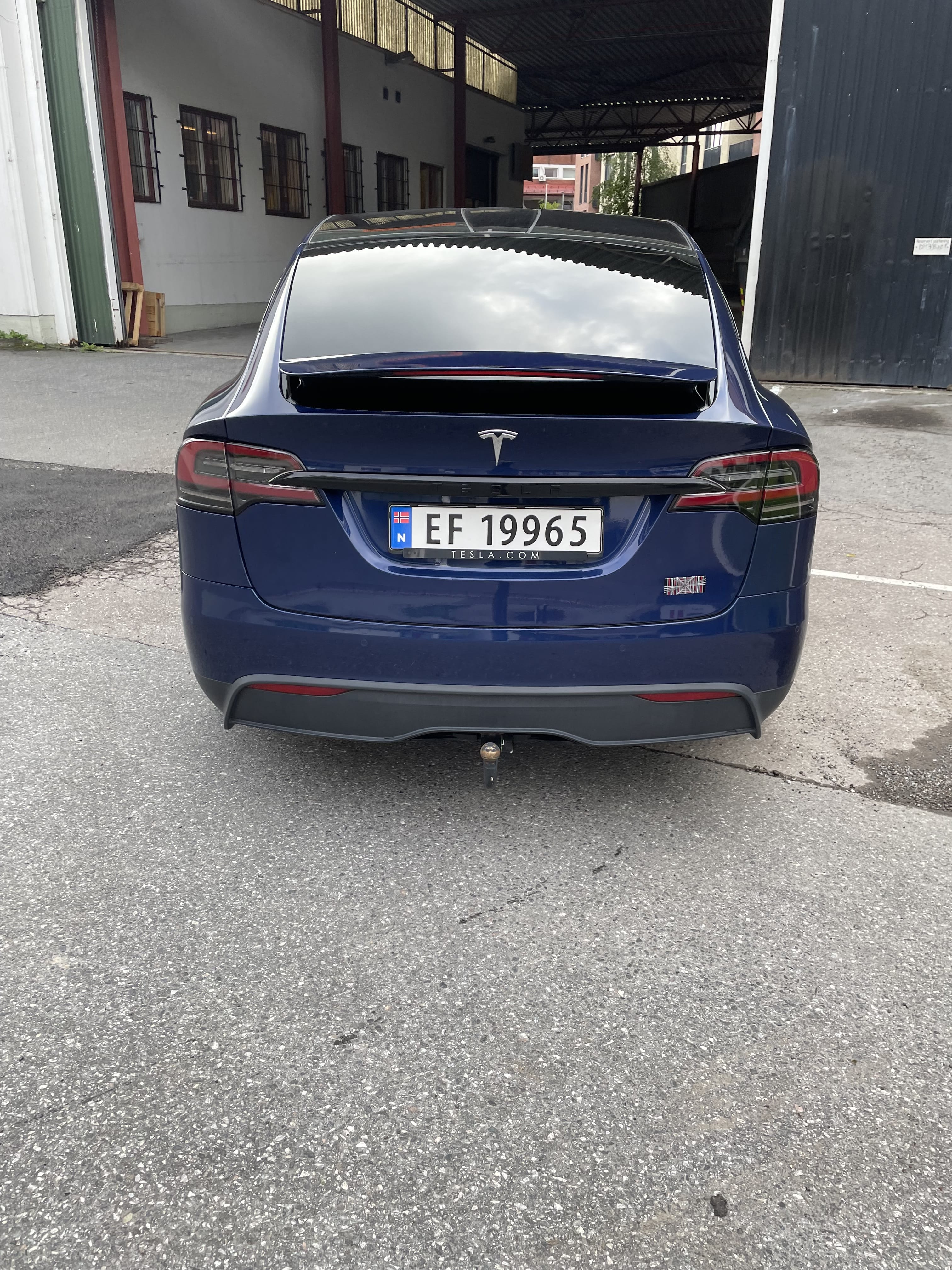 Tesla Model X Plaid 6seter med GPS