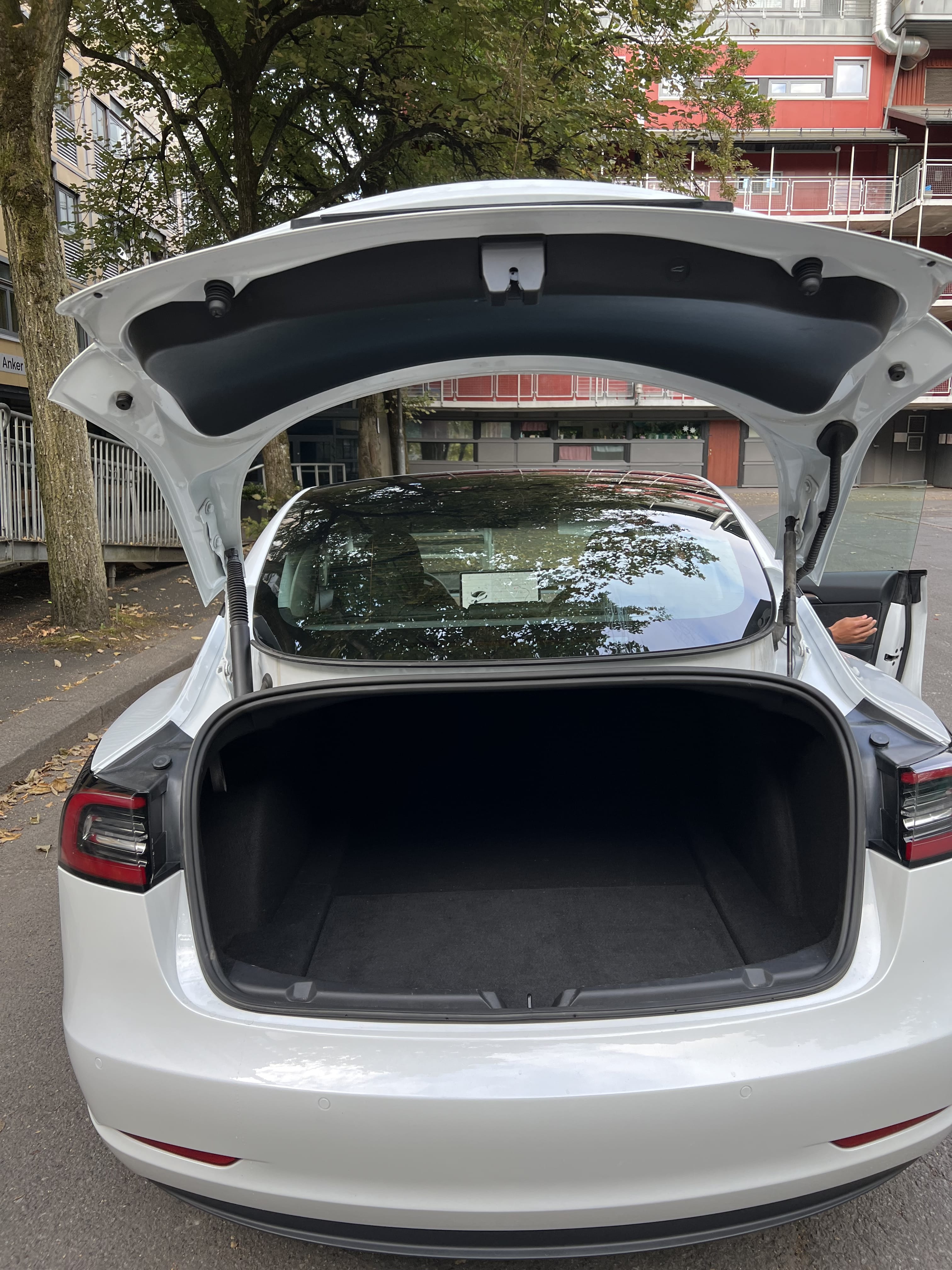Tesla Model 3 med Cruisekontroll