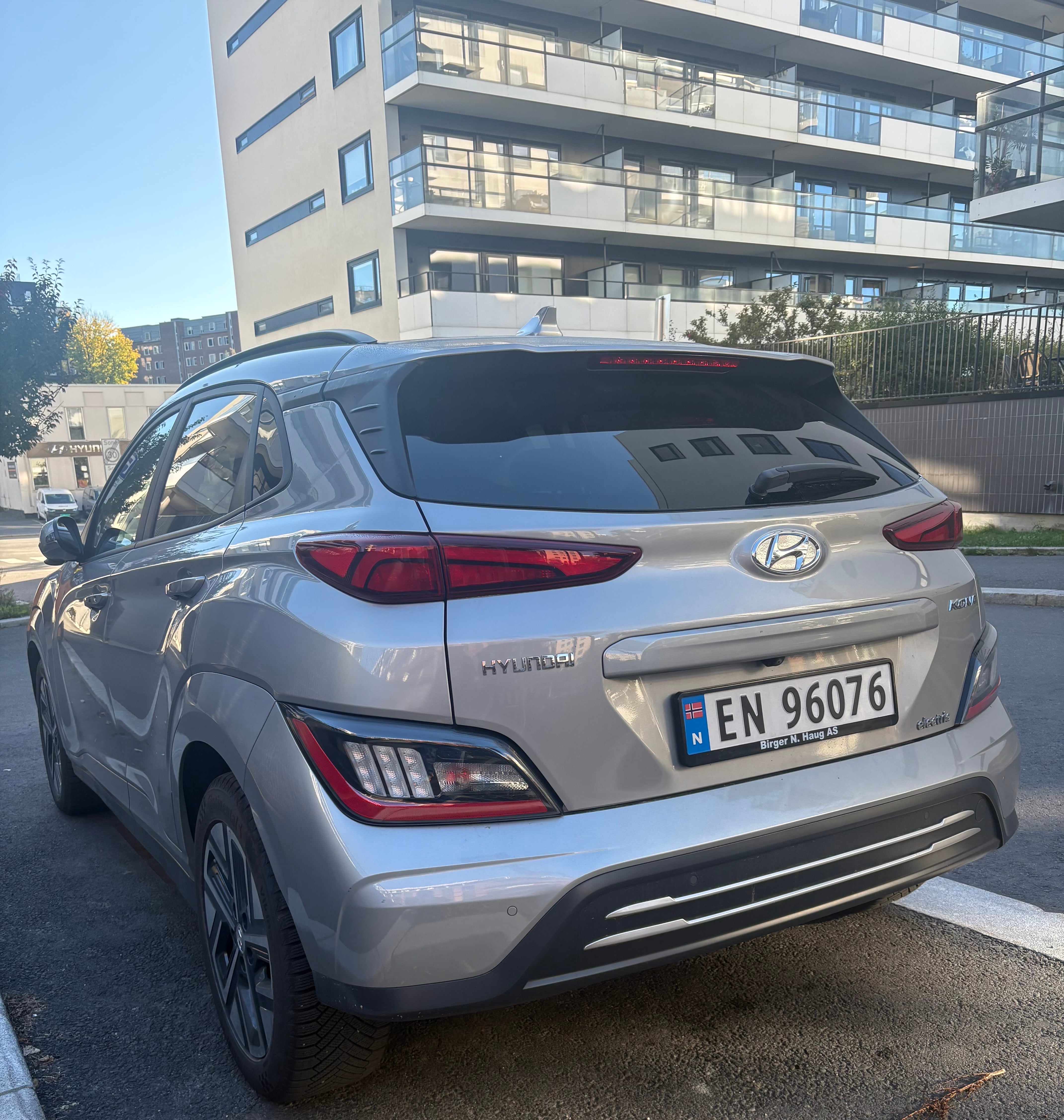 Hyundai Kona Electric med Ryggekamera