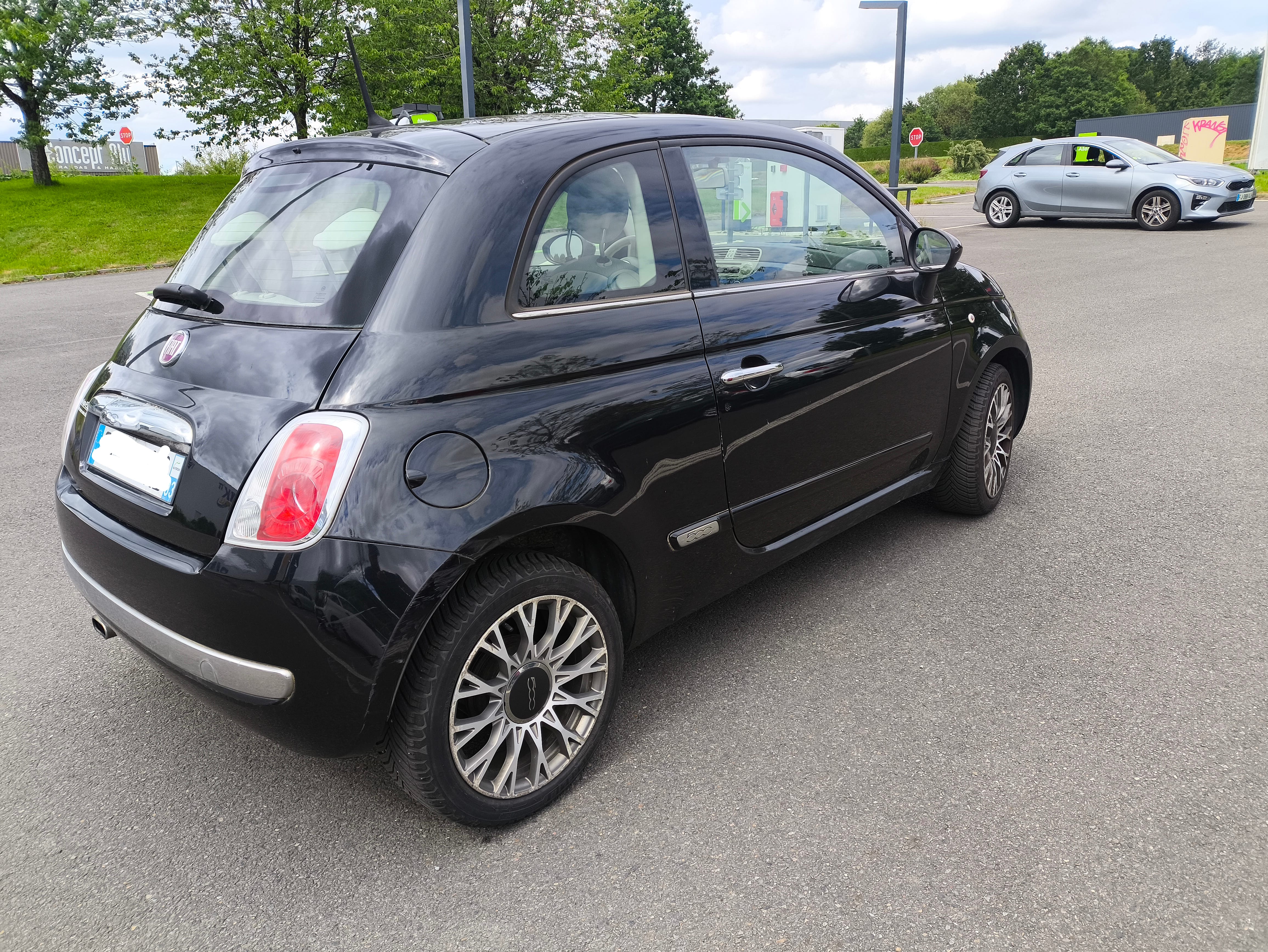 Fiat 500 con Puertos de carga USB