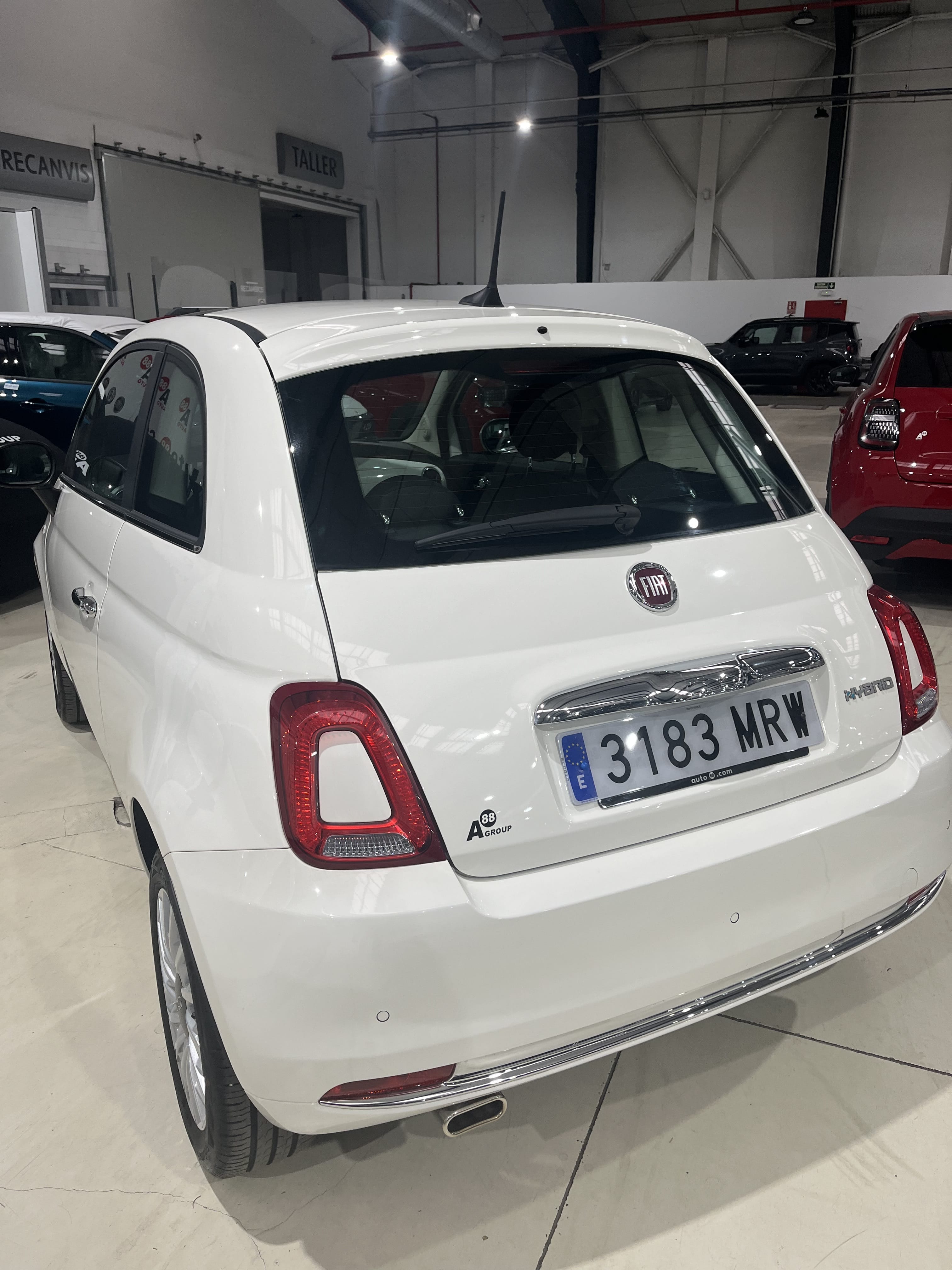Fiat 500 C Híbrido avec GPS