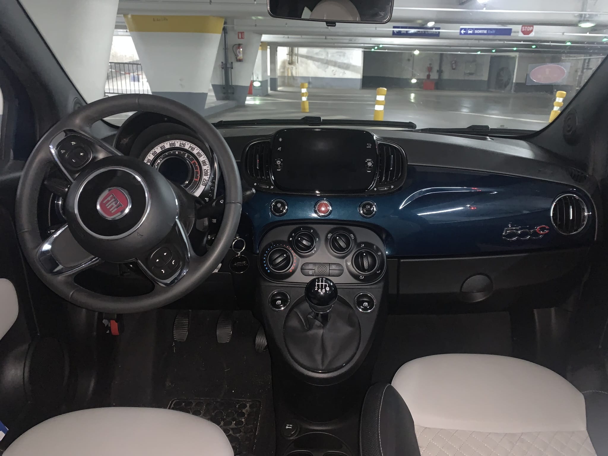 Fiat 500 C avec Régulateur de vitesse