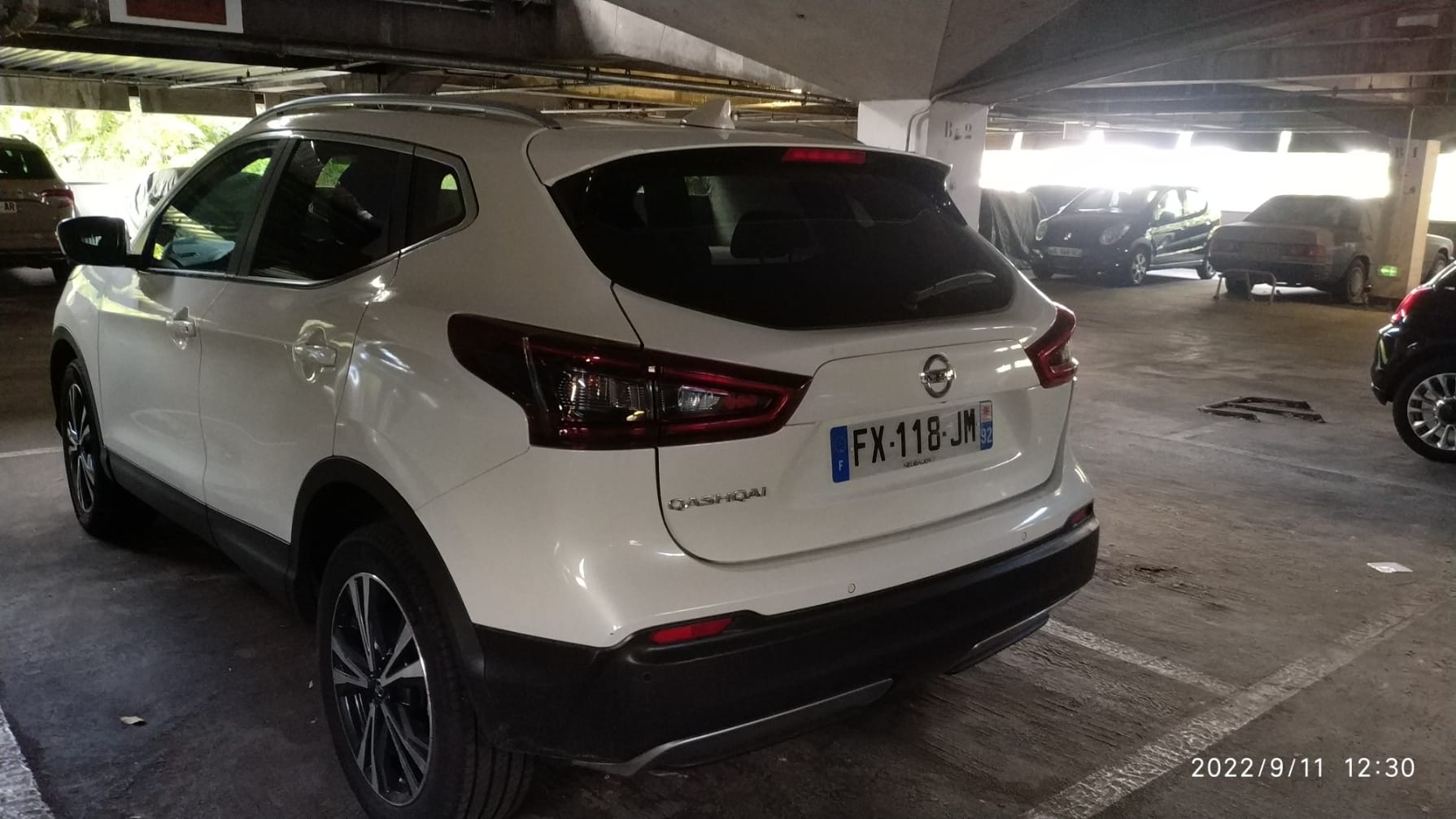 Nissan Qashqai avec GPS