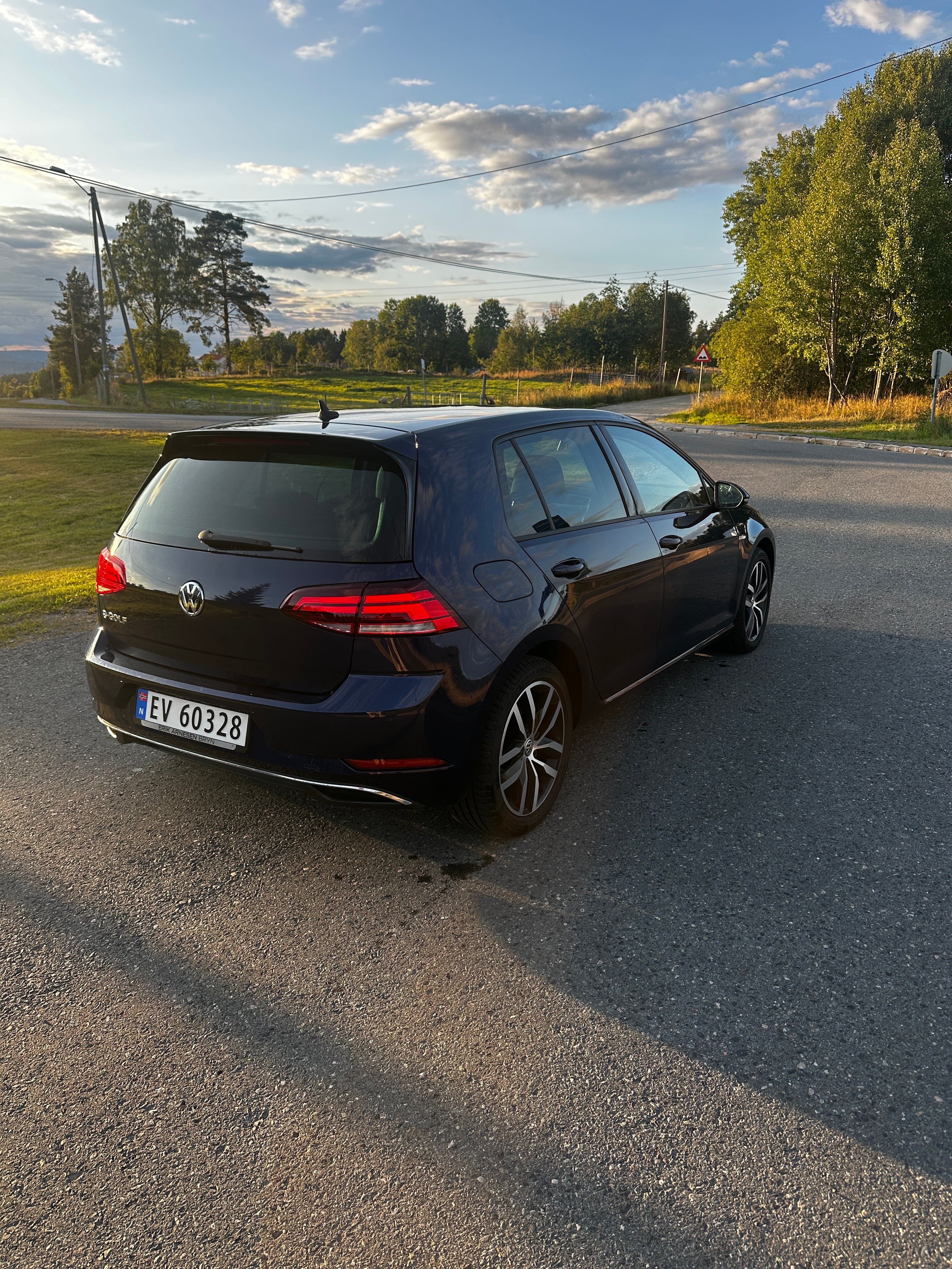 Volkswagen Golf Elektrisk med Ryggekamera