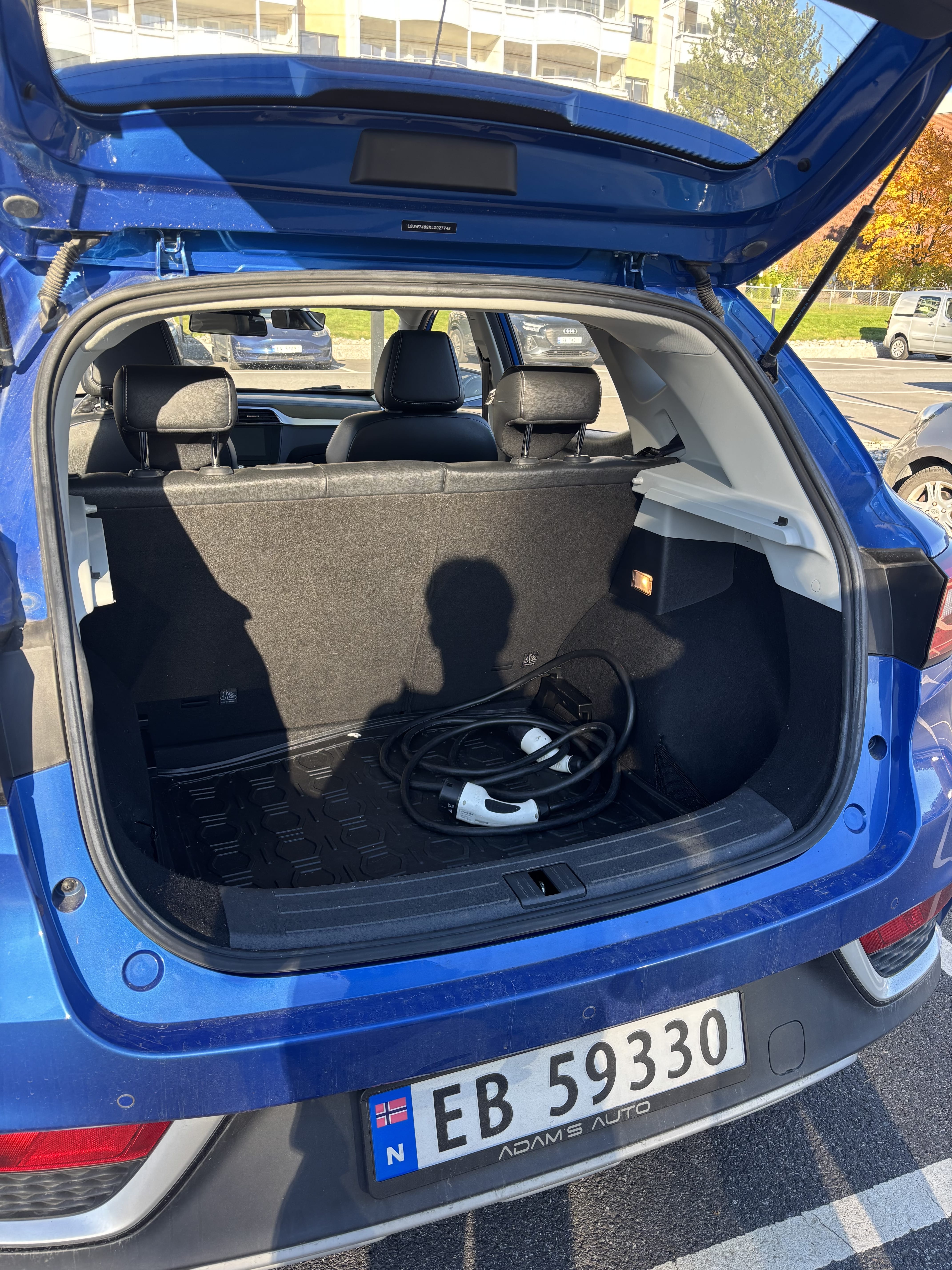 MG ZS EV med Apple CarPlay