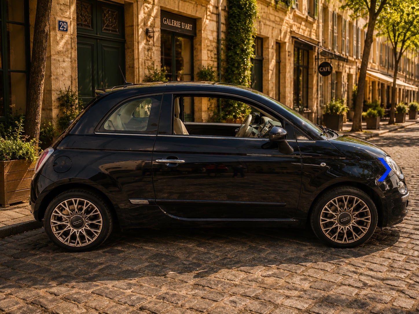 Fiat 500 avec Climatisation