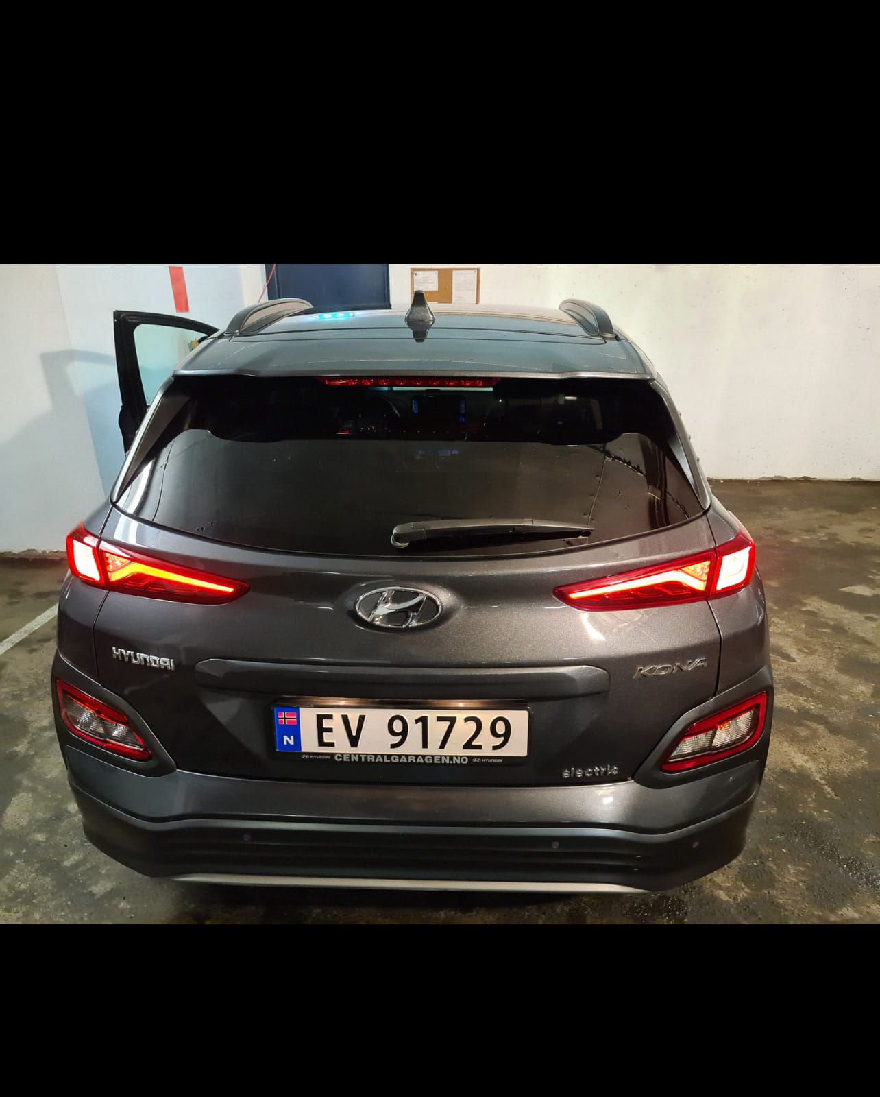 Hyundai Kona Electric med GPS