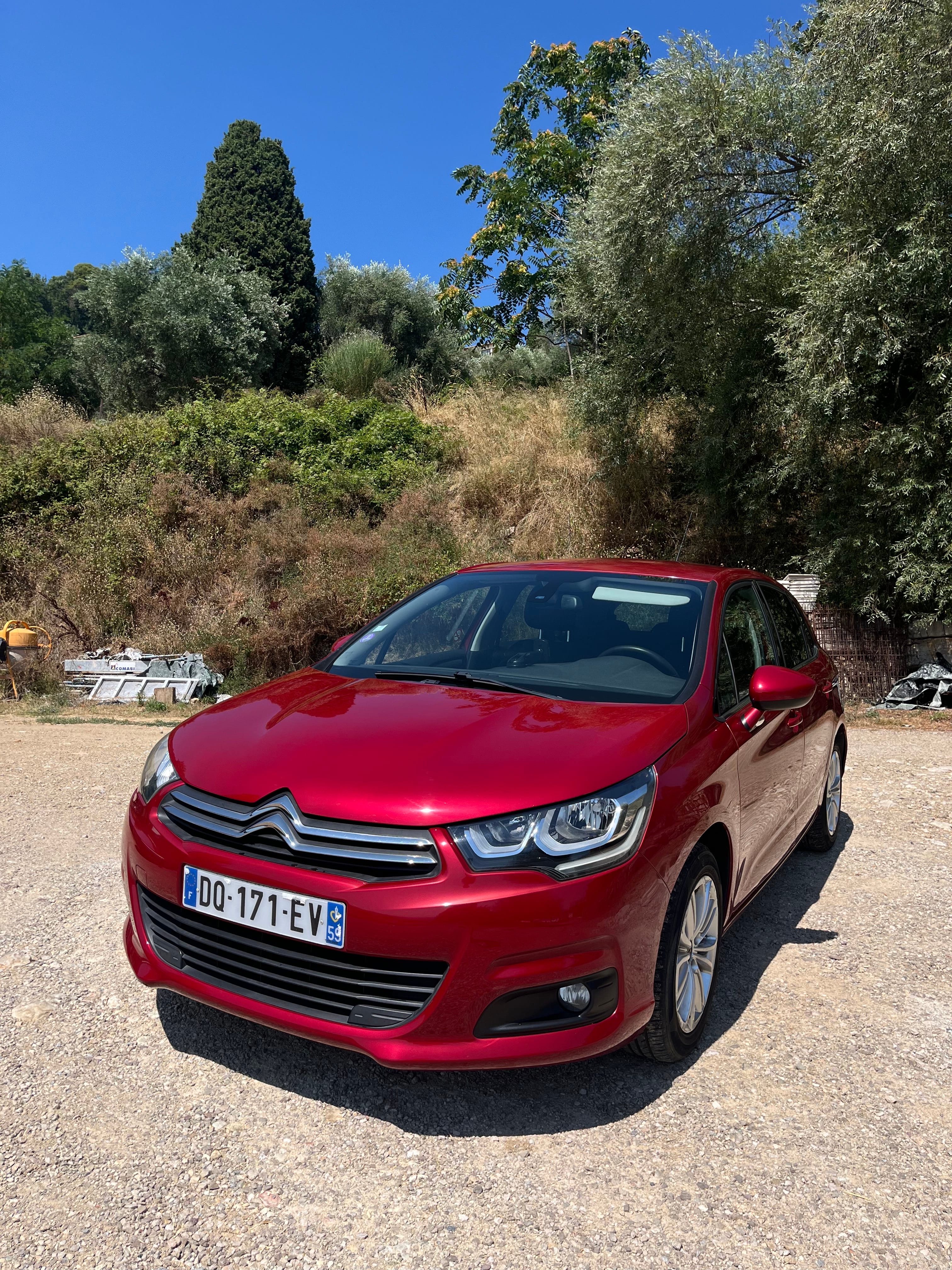 Citroen C4 avec Pneus neige