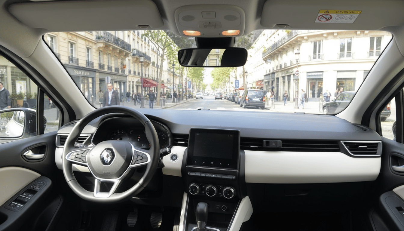 Renault Clio V TCe 90 - Intens 21 (finition intérieur haut de gamme, boîte manuelle 6 vitesses)