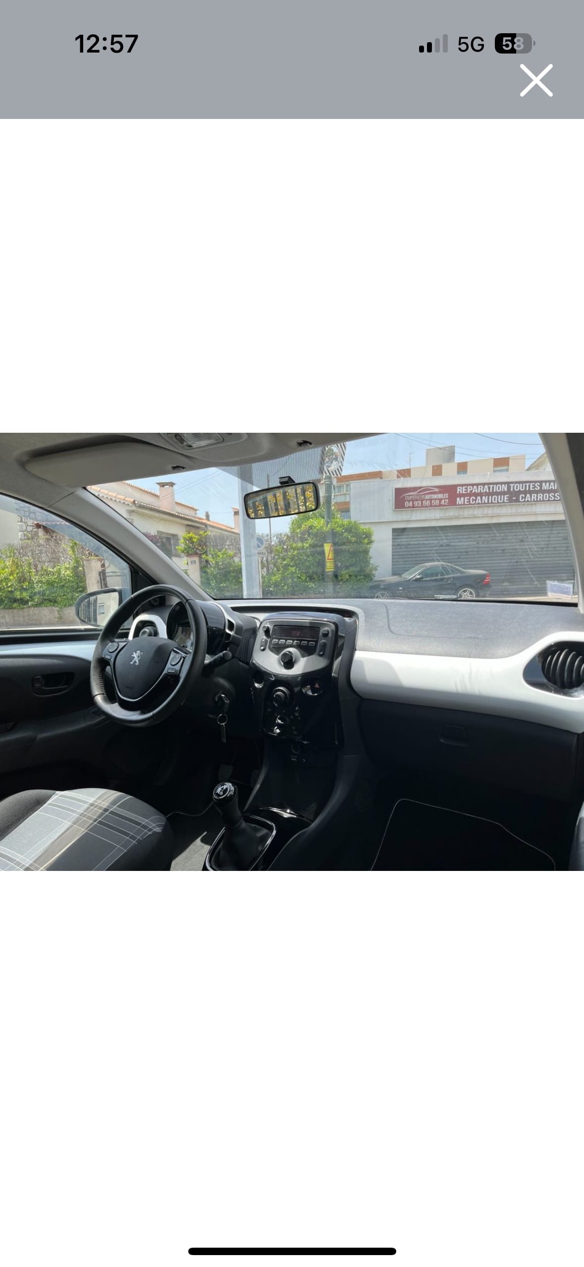 Peugeot 108 avec Audio Bluetooth