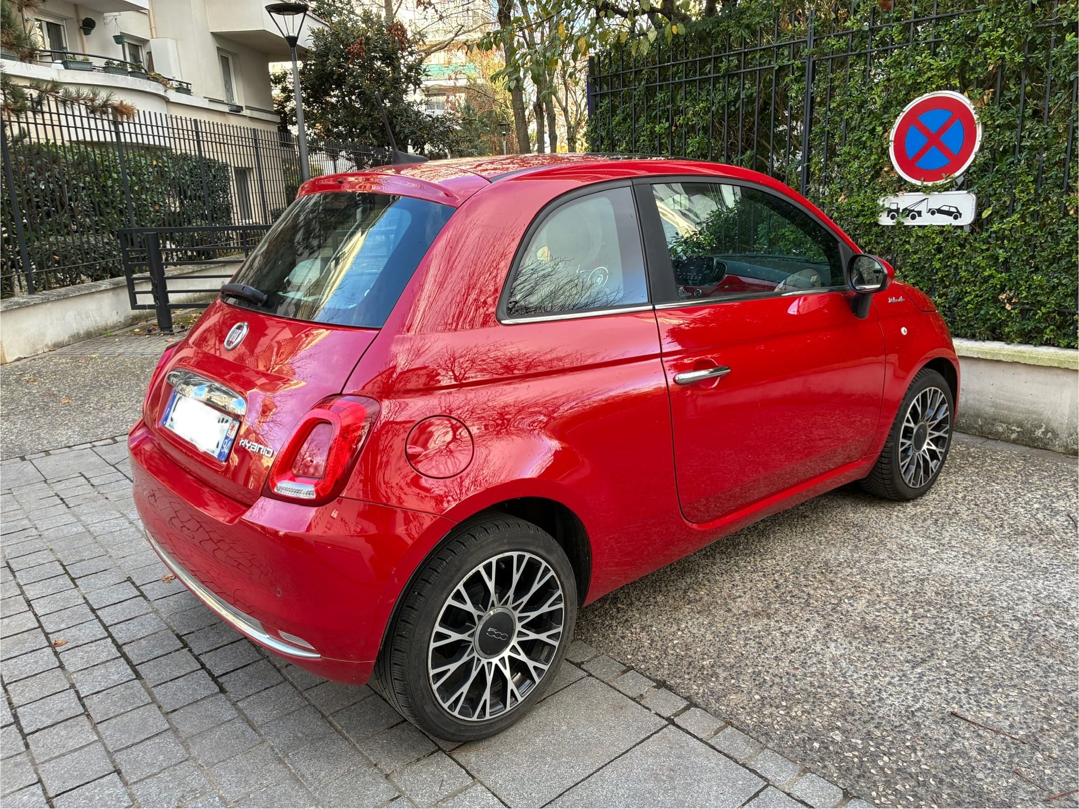 Fiat 500 HYBRIDE 1.0 70 CH DOLCEVITA avec GPS