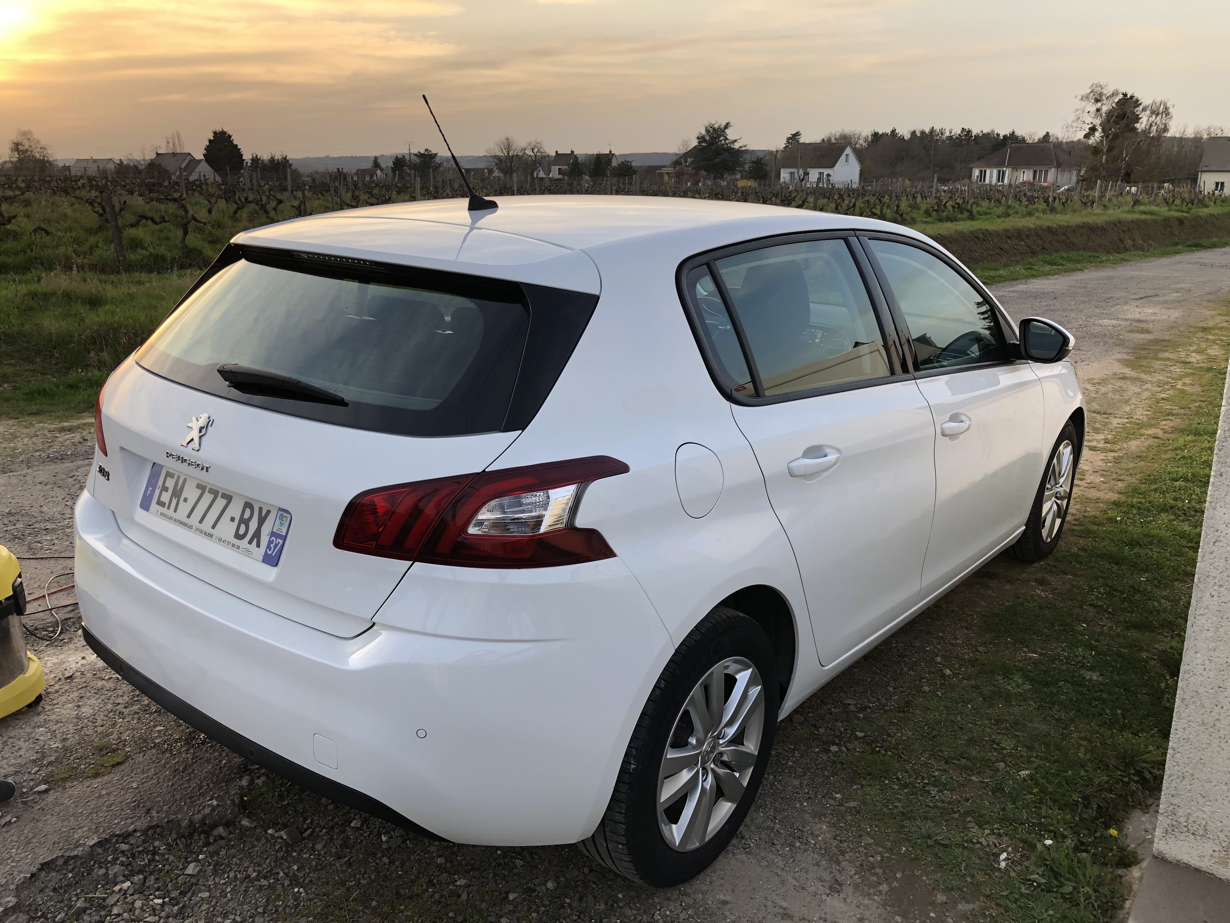 Peugeot 308 avec Régulateur de vitesse