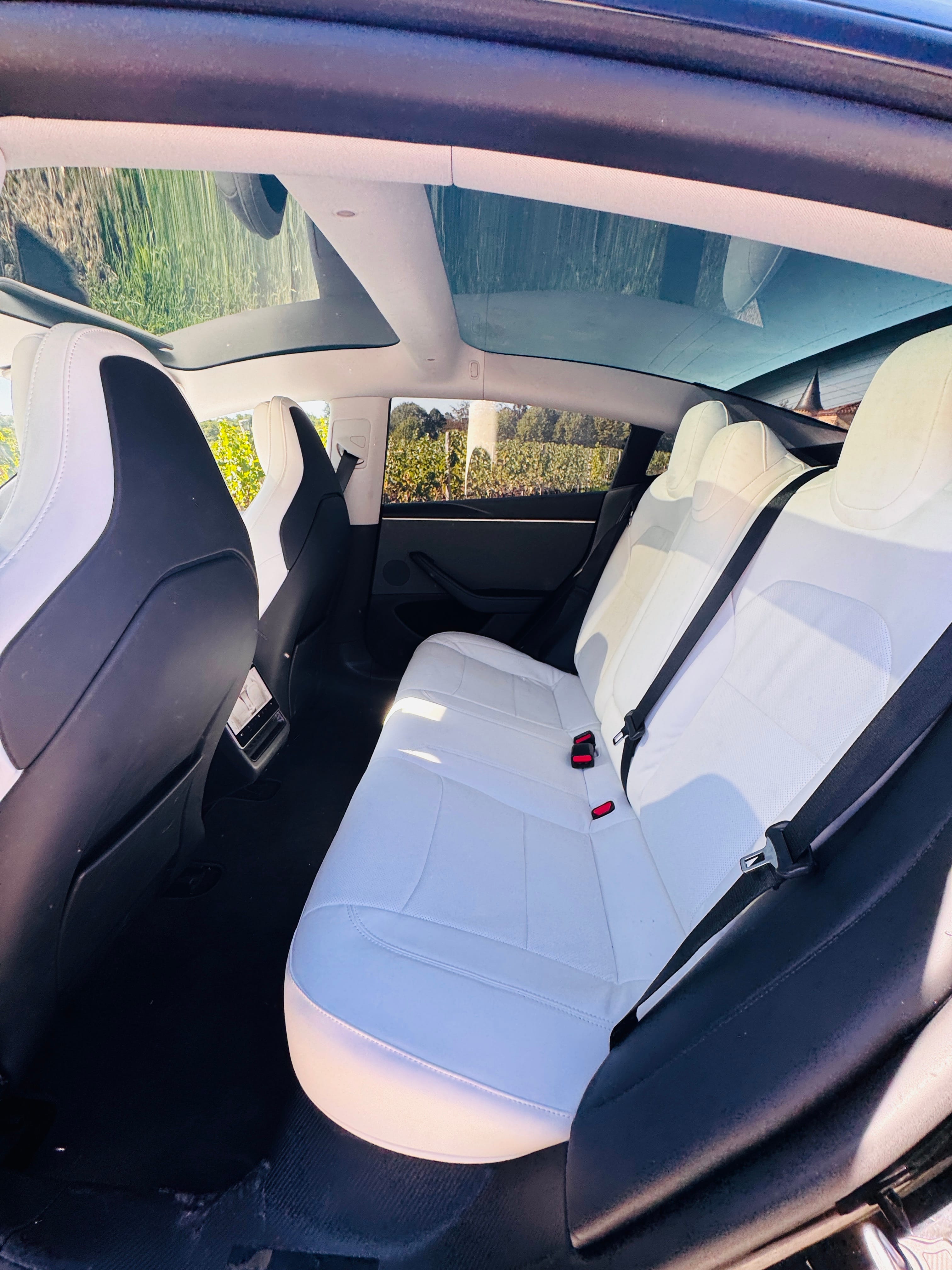 Tesla Model 3 avec Siège bébé