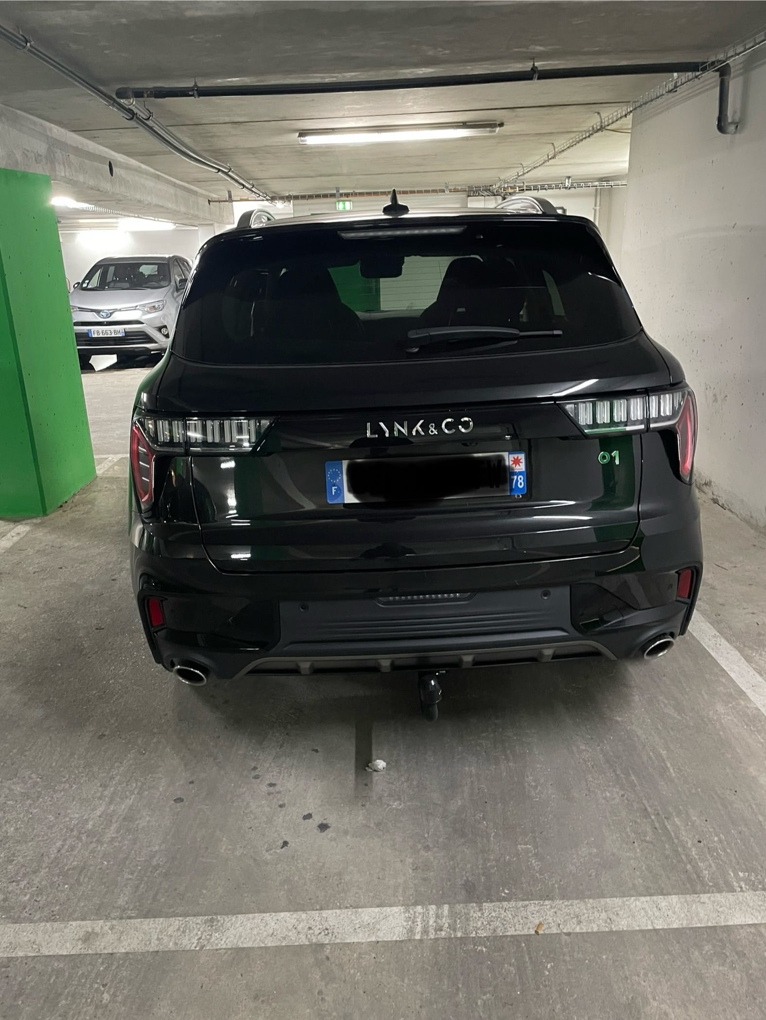 Lynk & Co 01 avec GPS