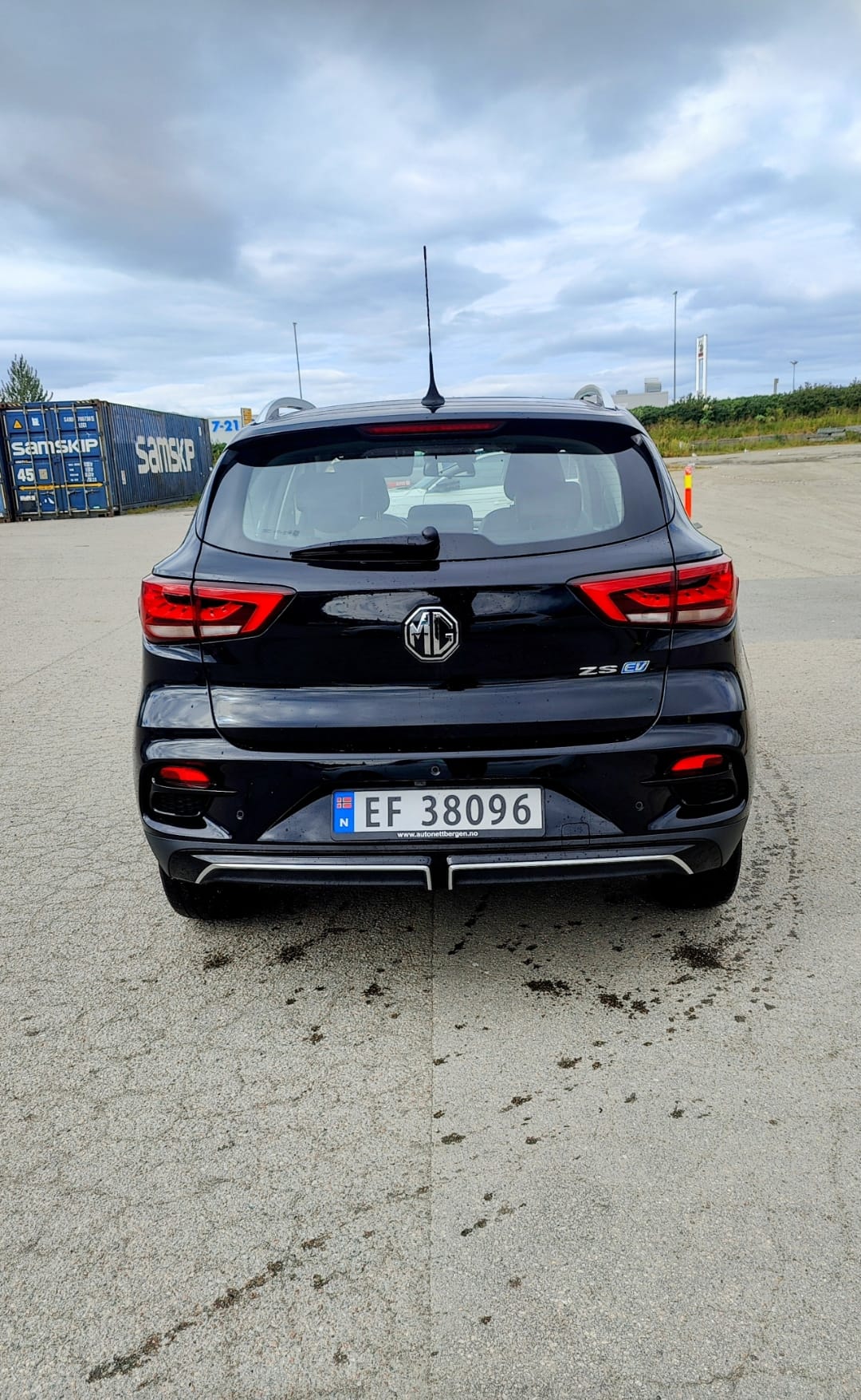 MG ZS EV med Vinterdekk