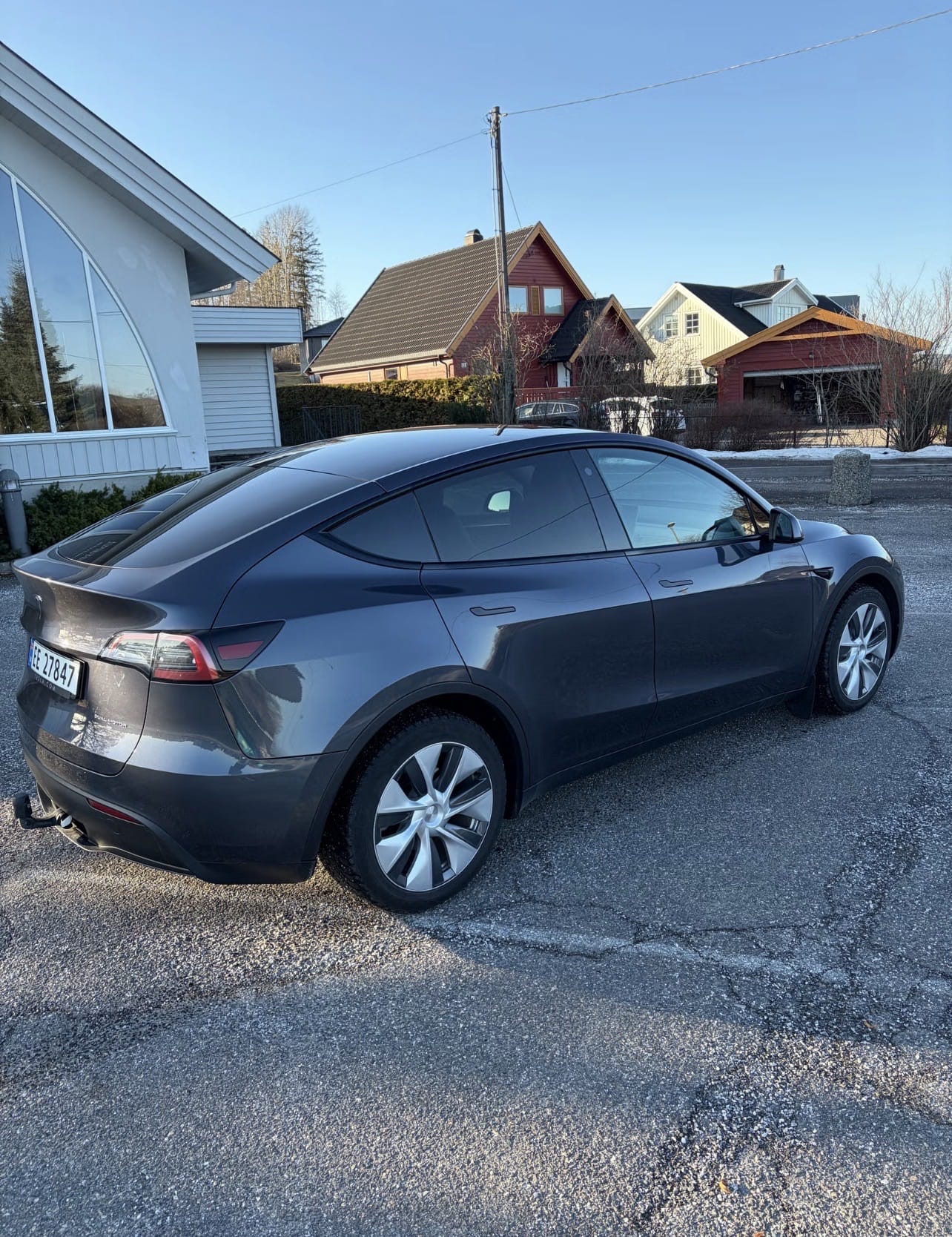 Tesla Model Y Long Range med Ryggekamera