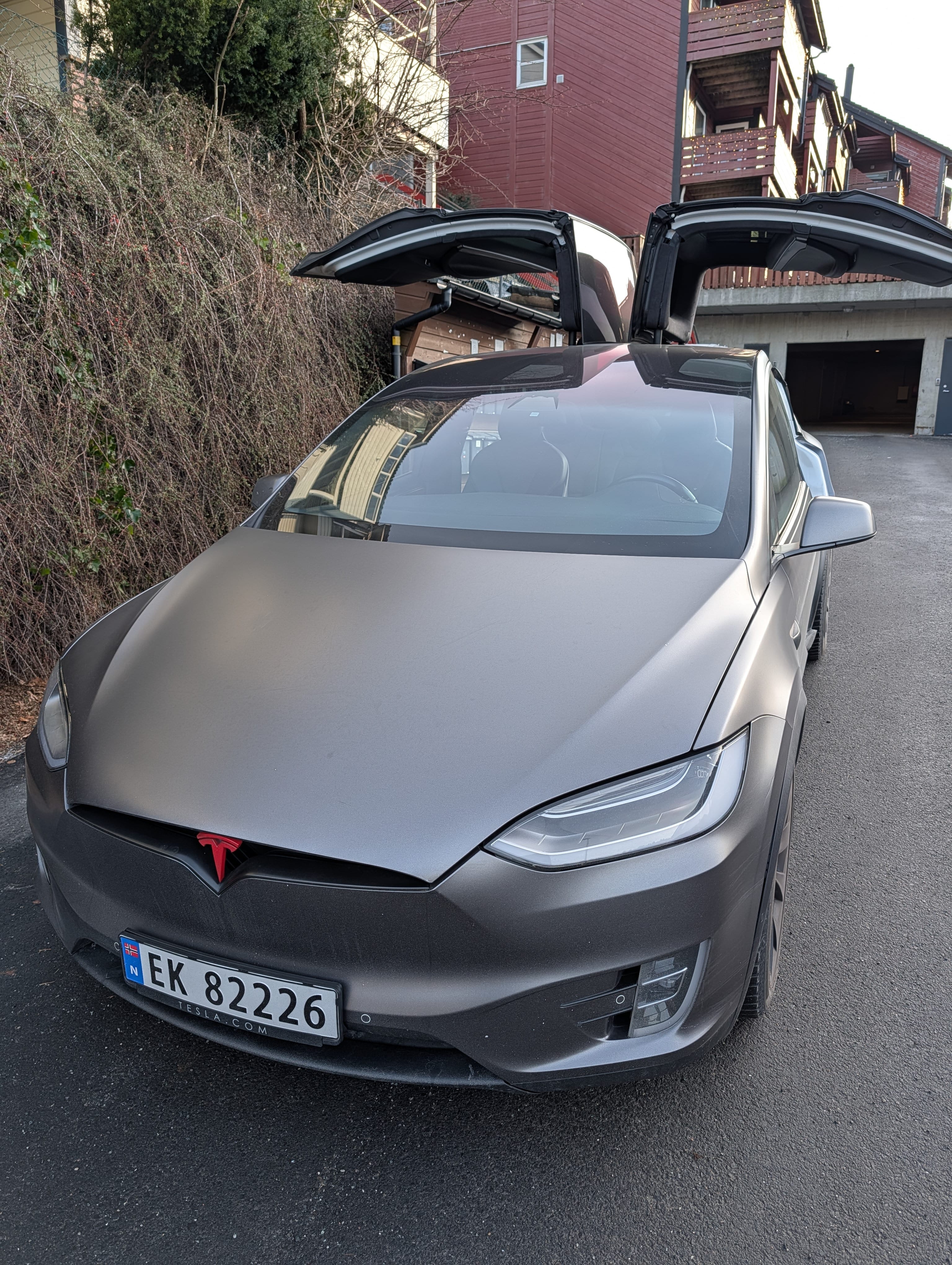 Tesla Model X 75D med Firehjulstrekk
