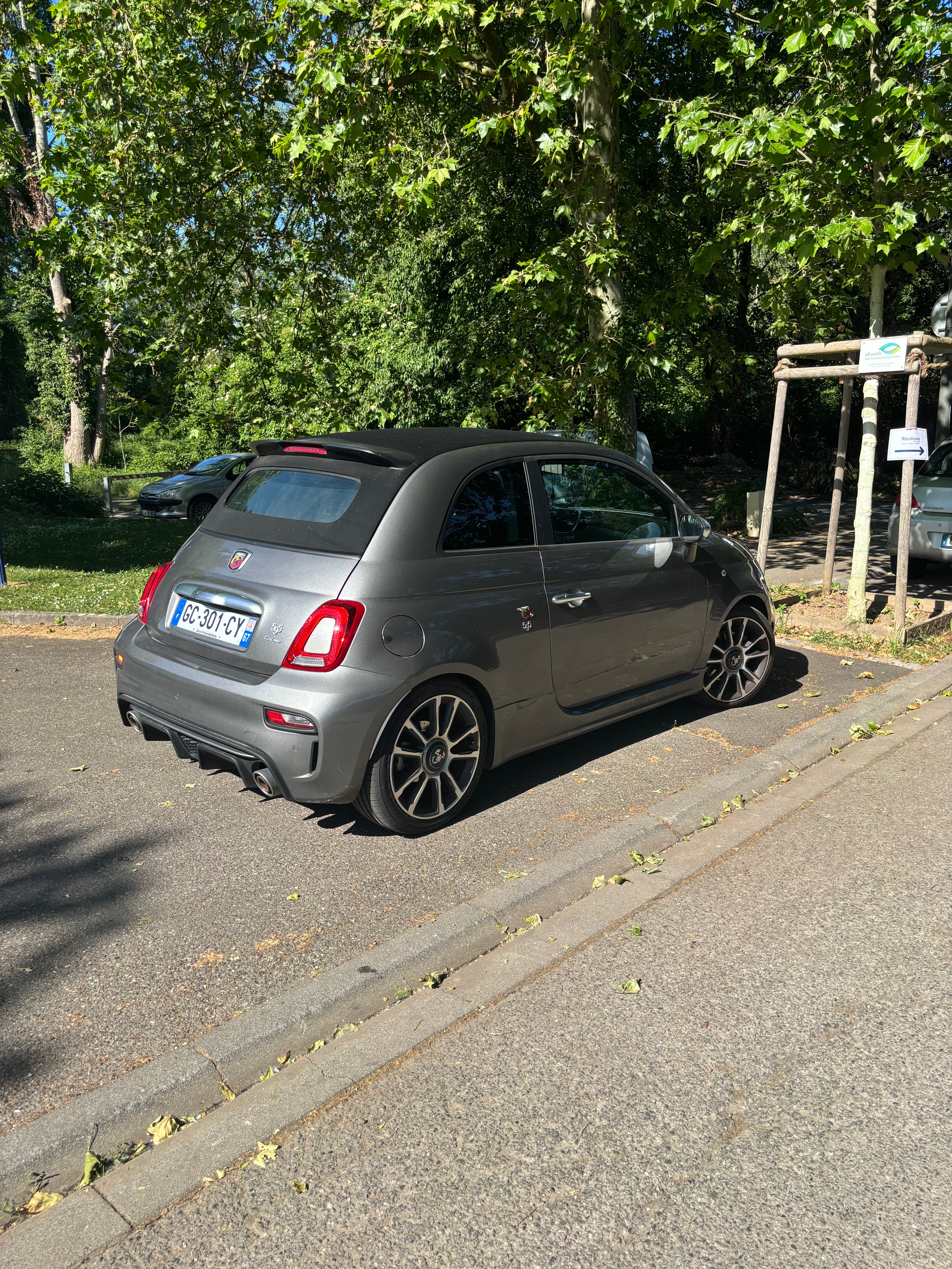 Abarth 595C avec Climatisation