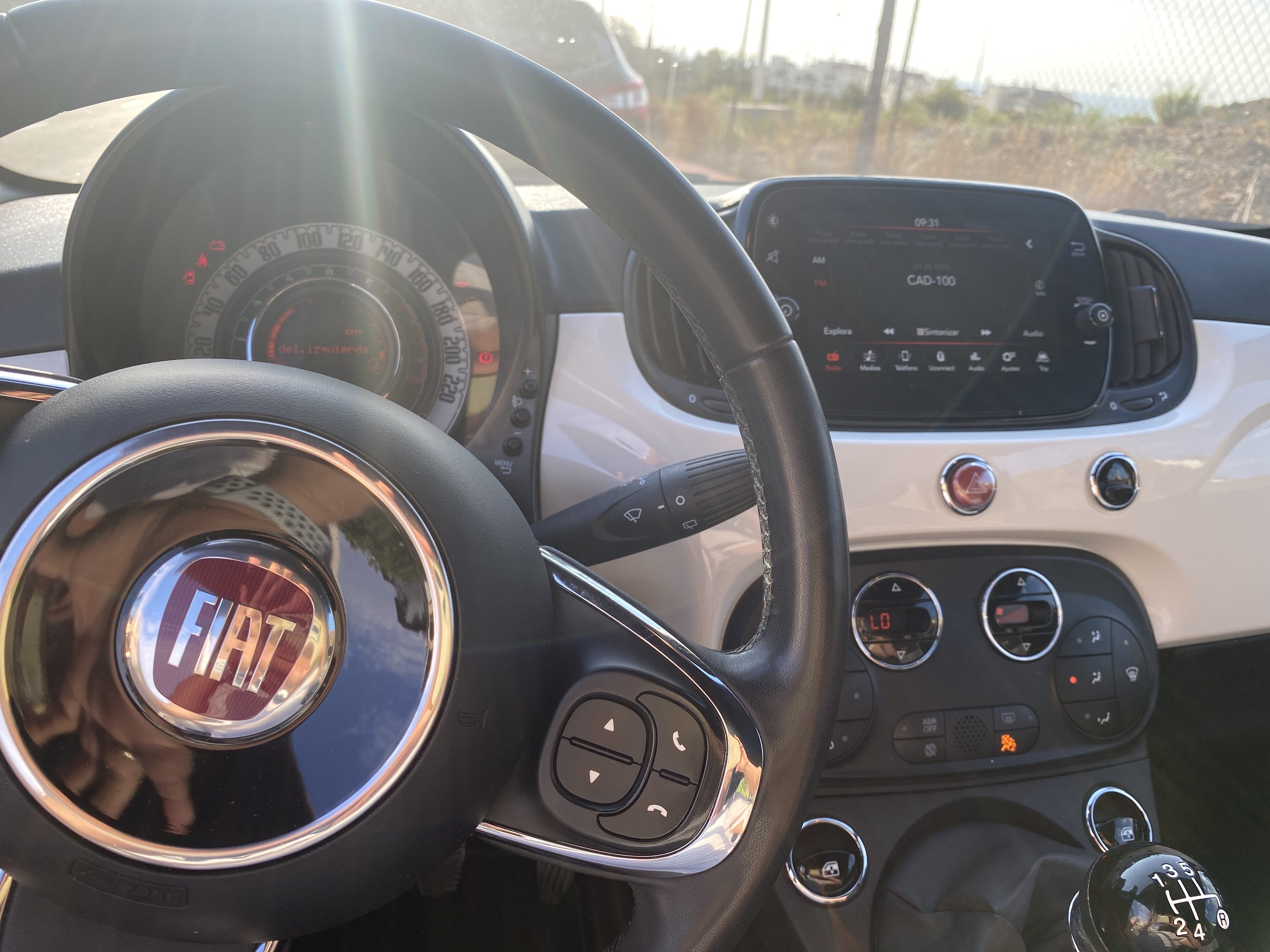 Fiat 500 con Control de velocidad
