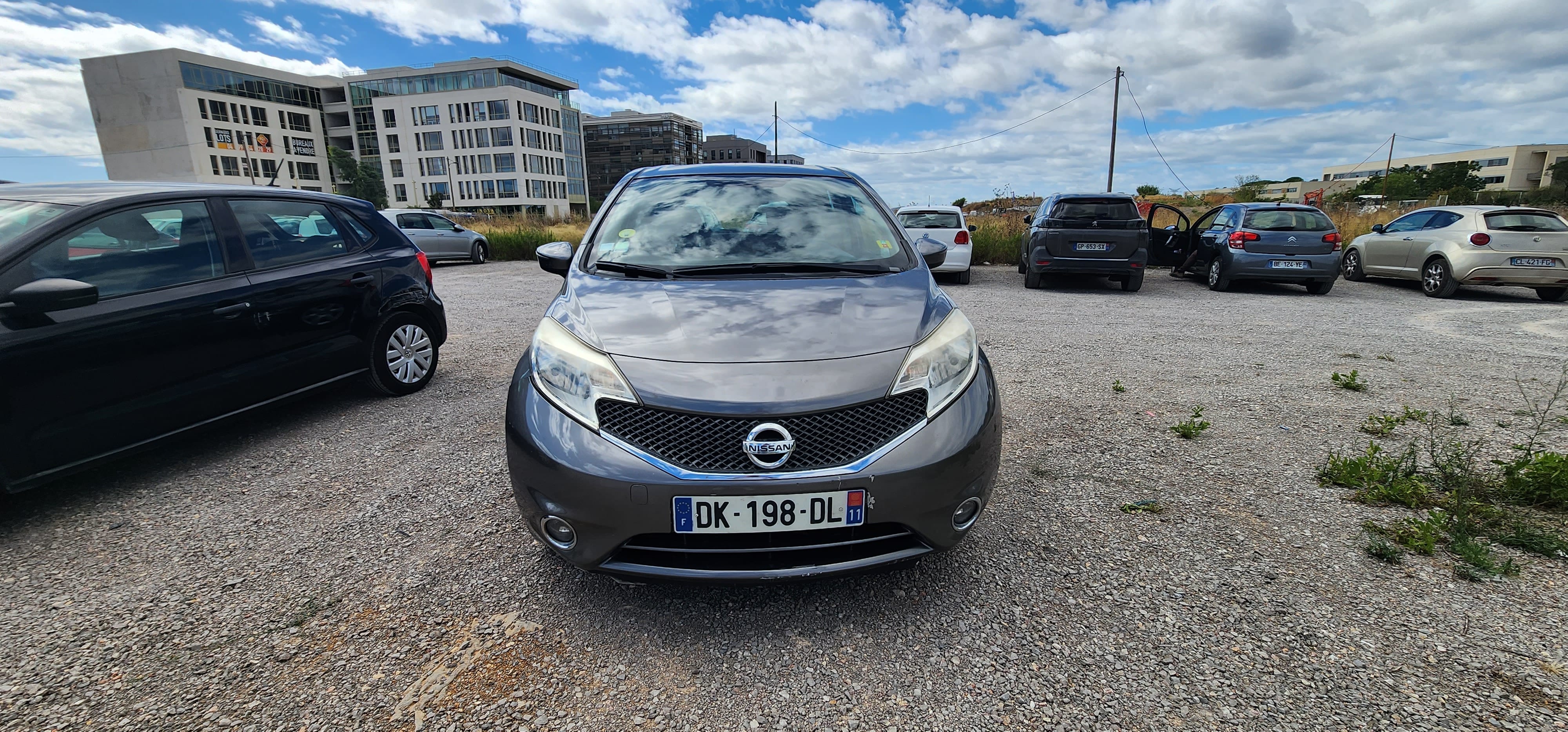 Nissan Note avec Pneus neige