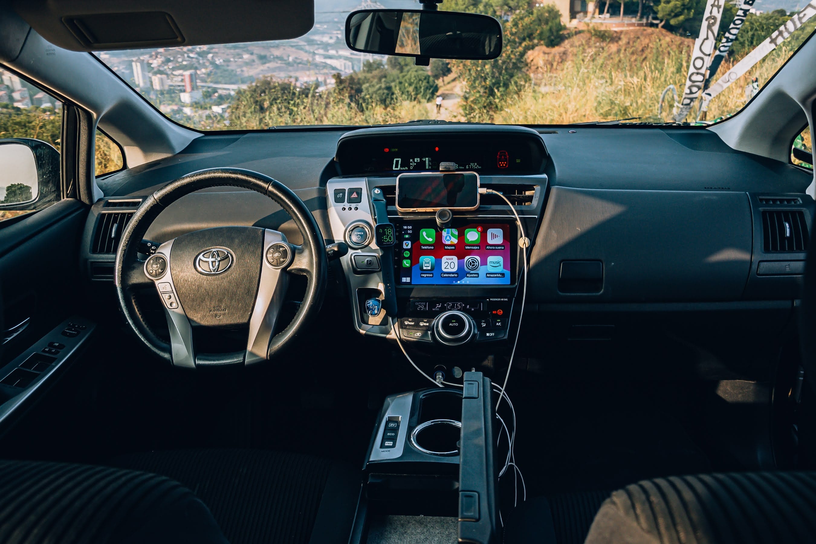 Toyota Prius + med GPS
