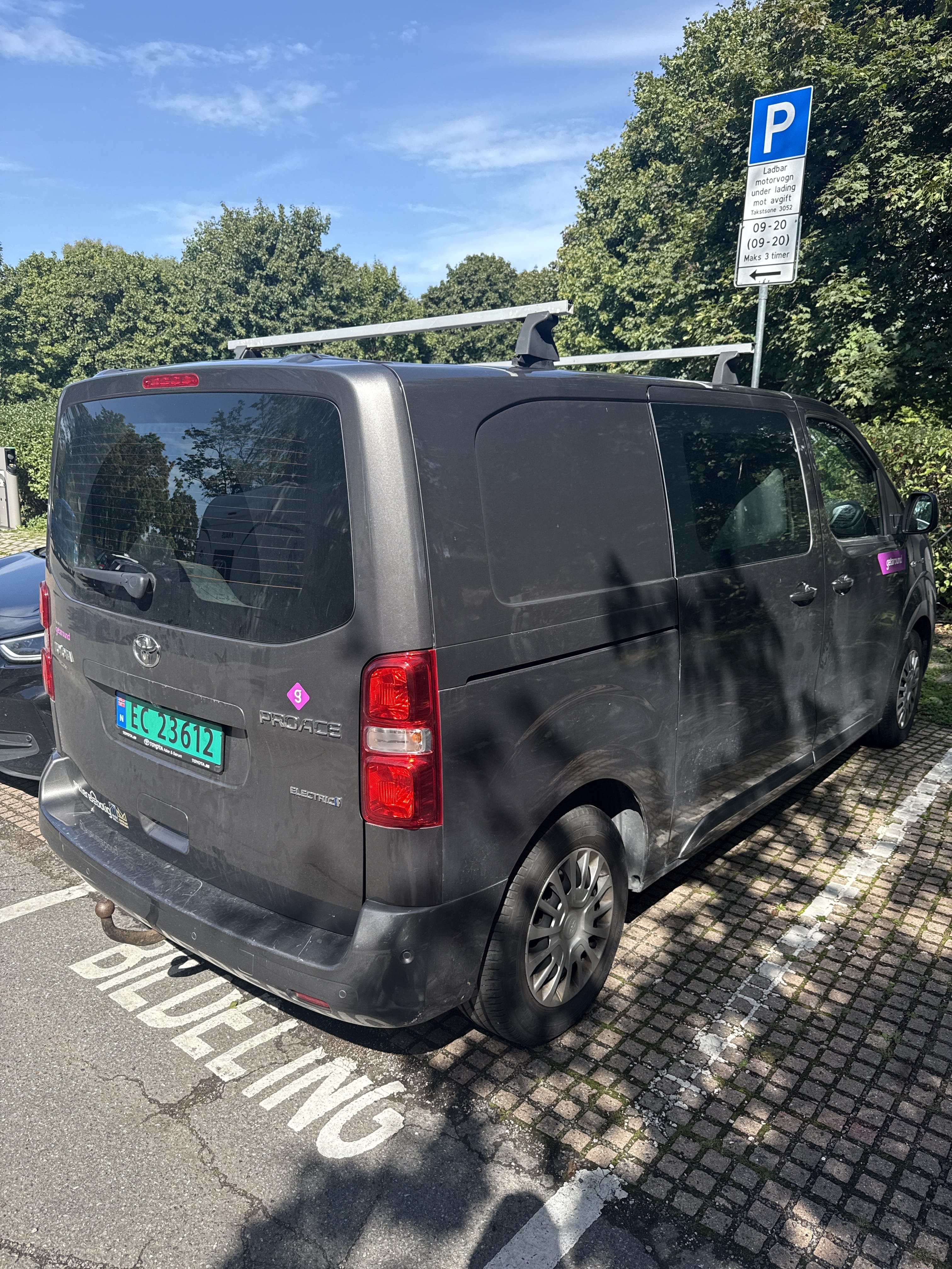 Toyota Proace City Electric with GPS