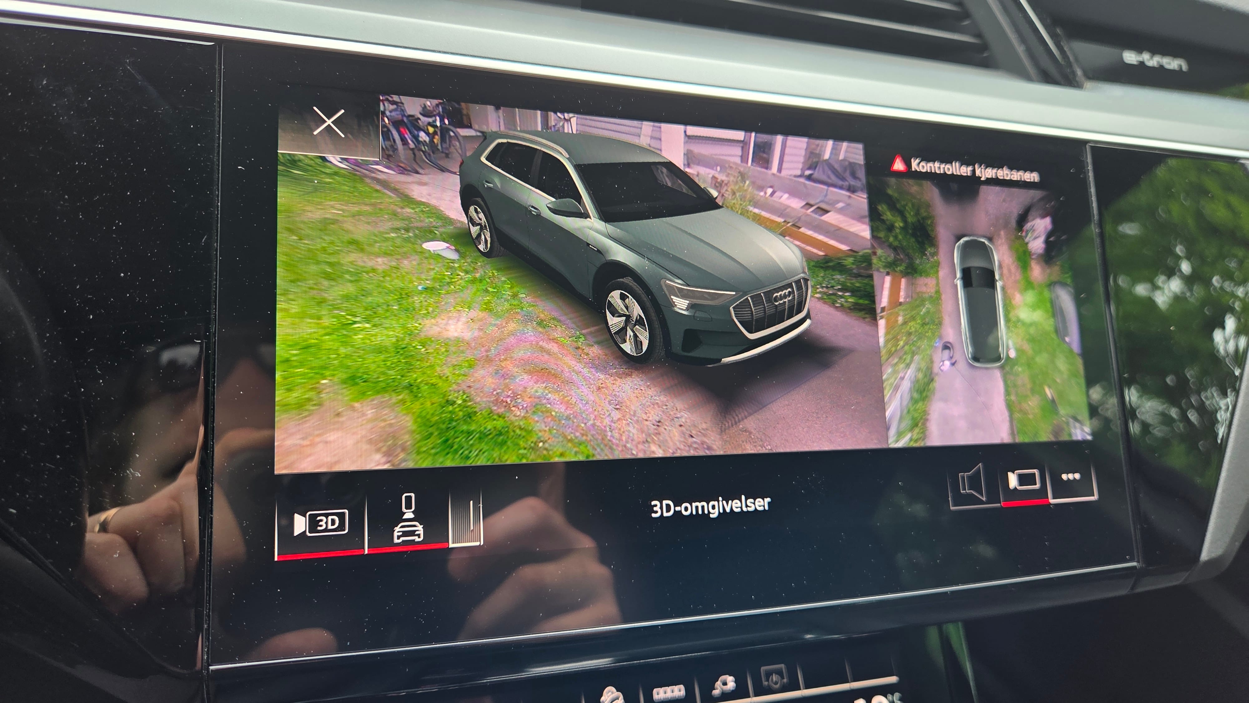 Audi e-tron med Bluetooth audio