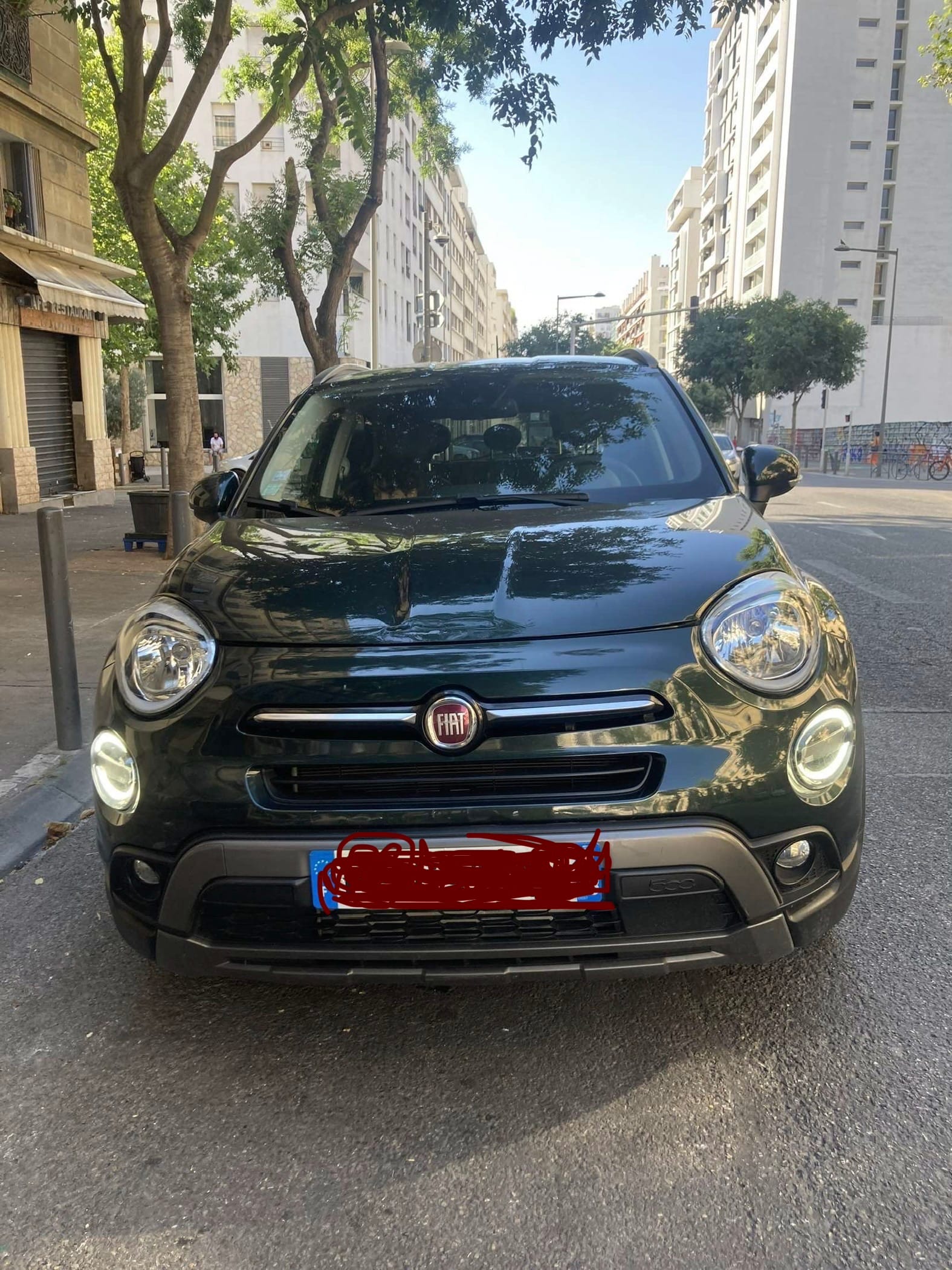 Fiat 500 X met Bluetooth audio