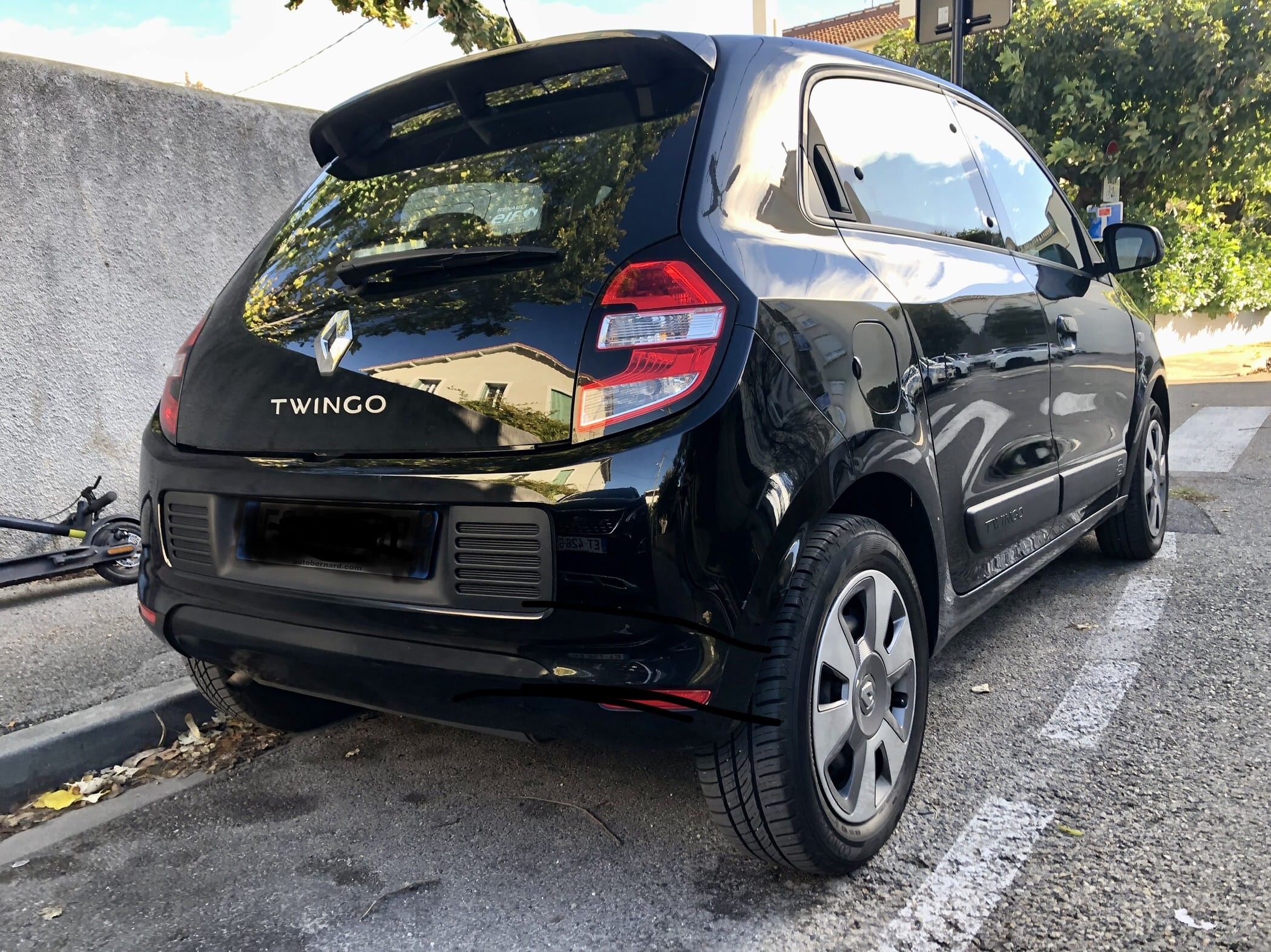 Renault Twingo with Bluetooth audio