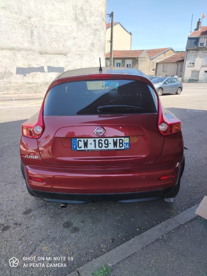 Nissan Juke avec GPS