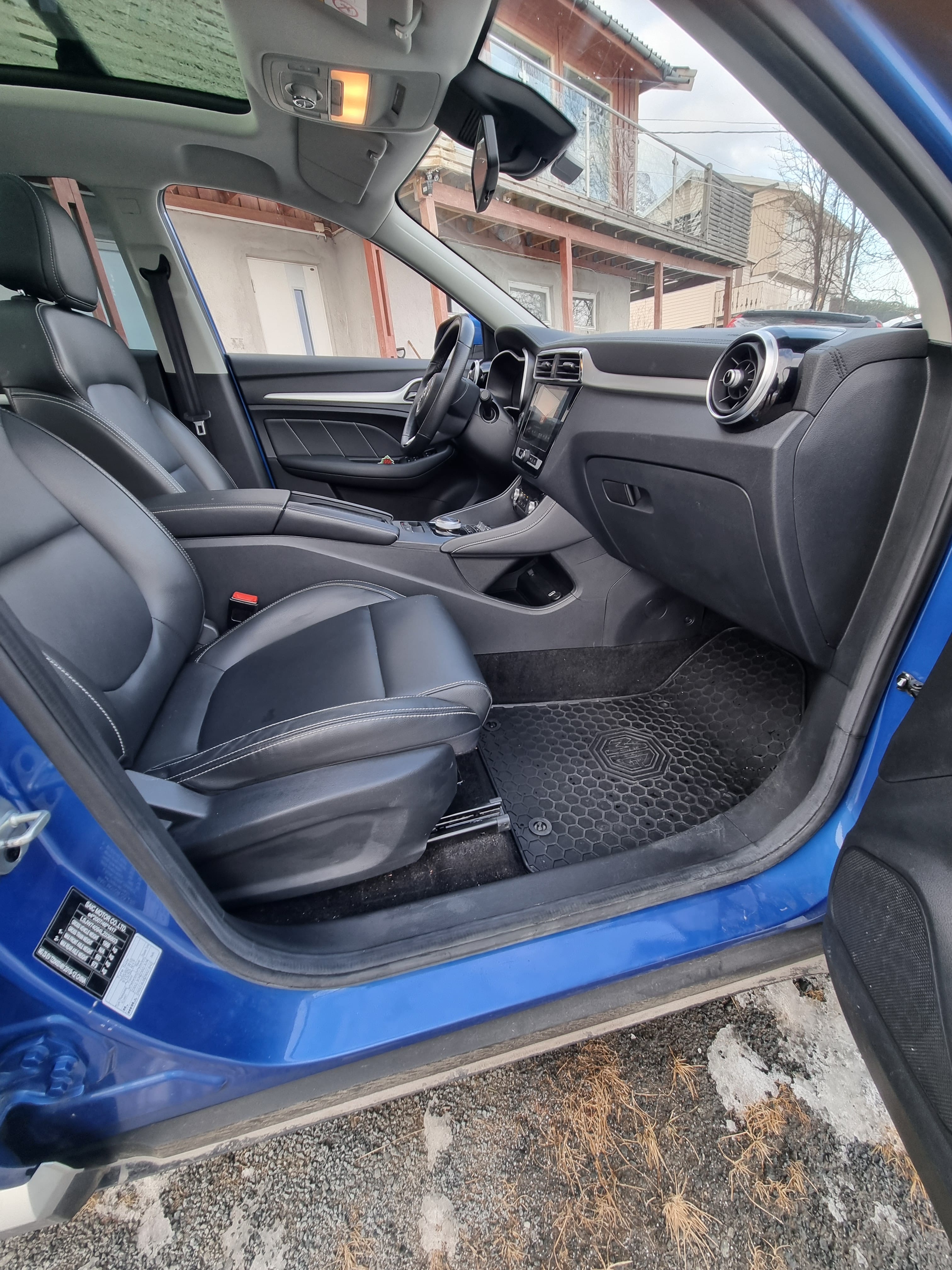 MG ZS EV with Android Auto