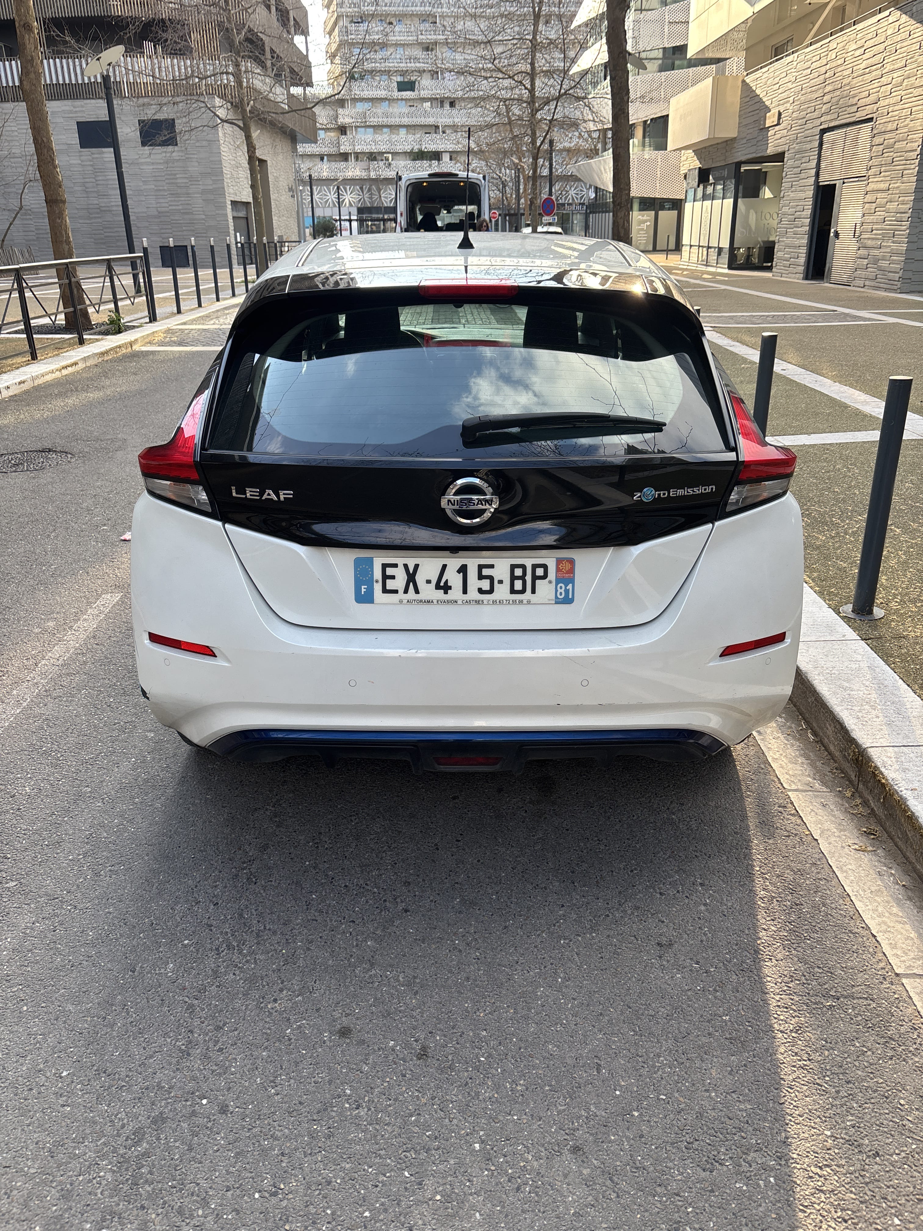 Nissan Leaf avec Audio Bluetooth