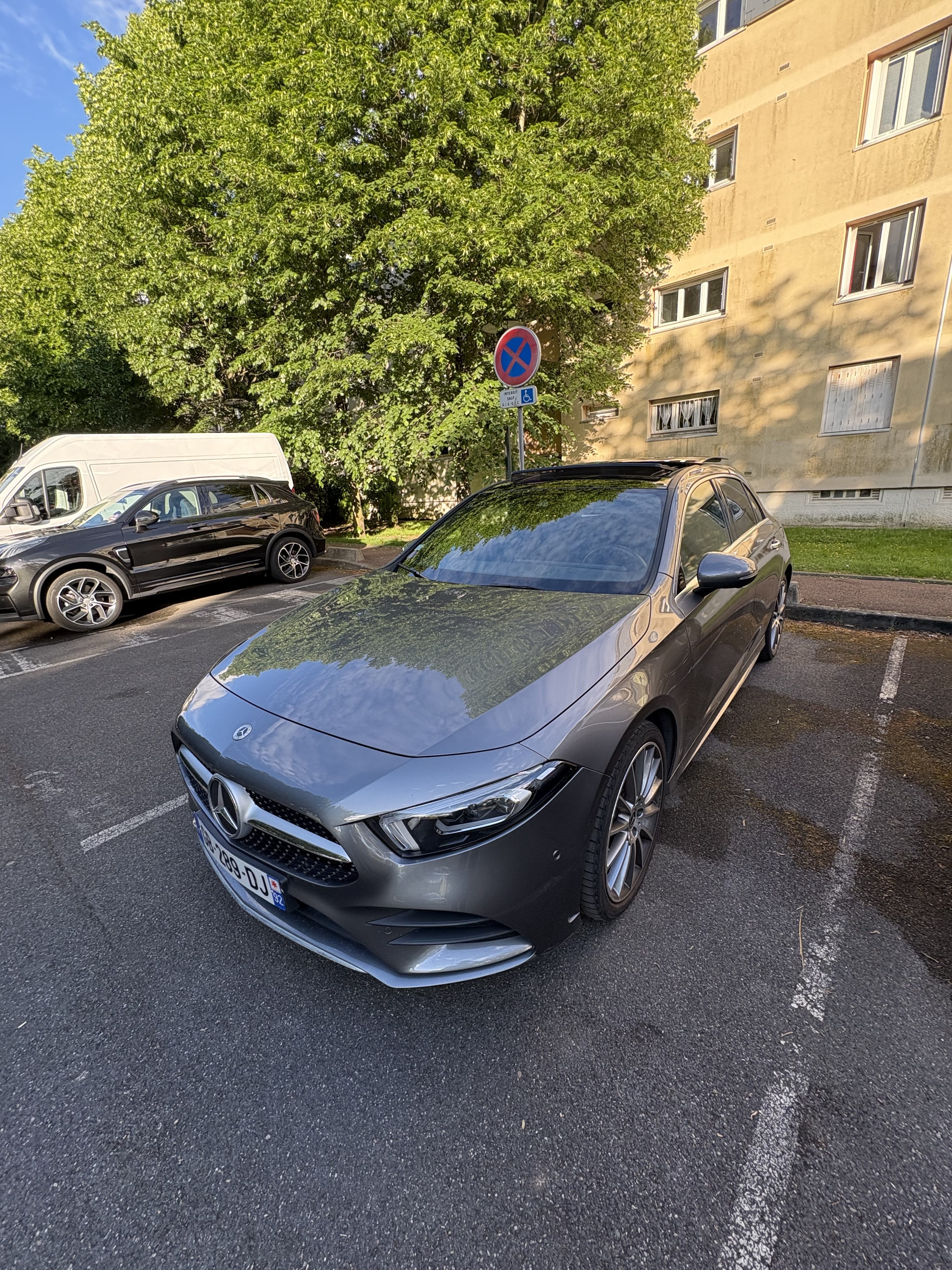 Mercedes-Benz Classe A 250 e, 2021, Essence 95 / Électrique (hybride), automatique