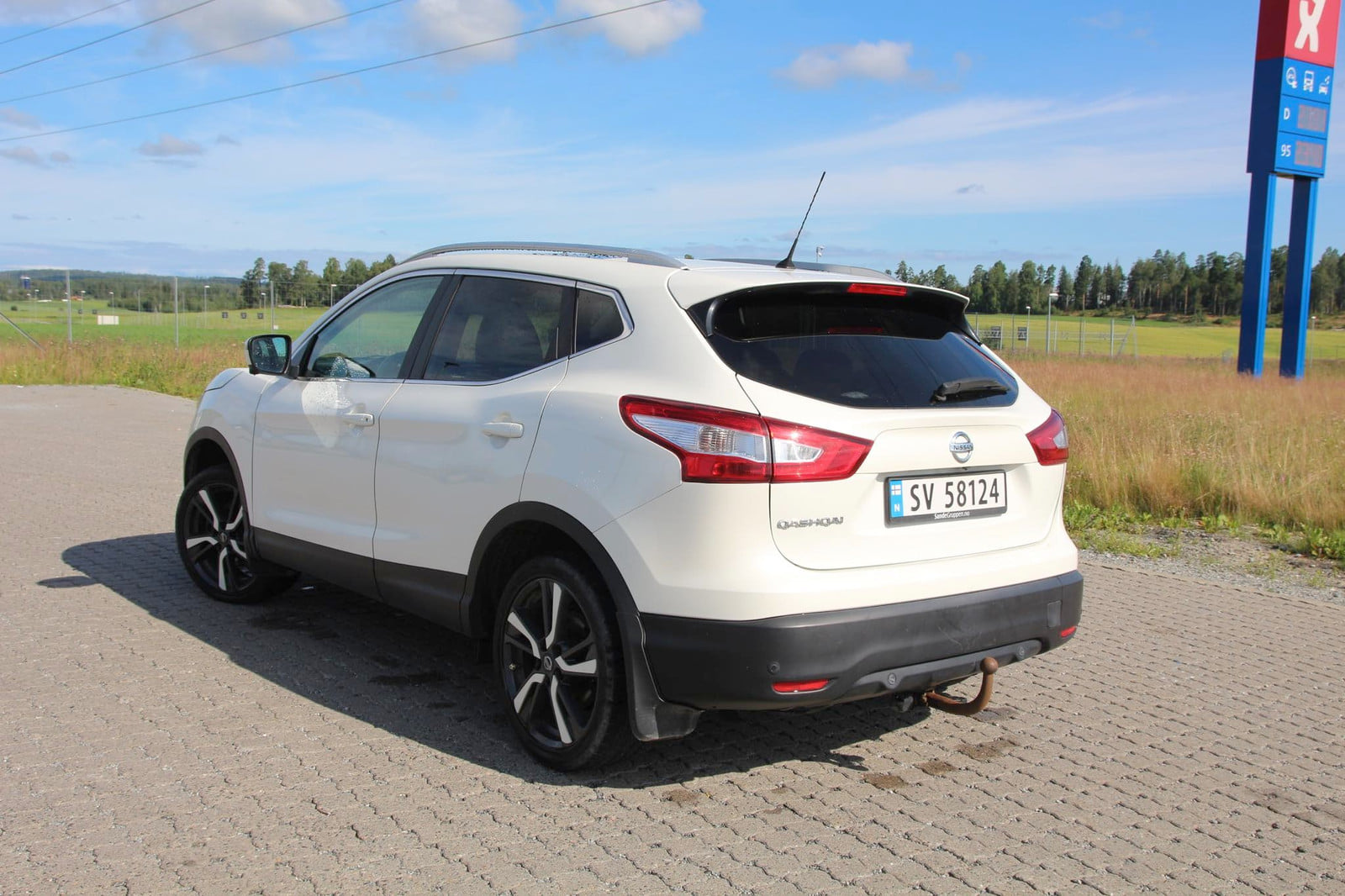 Nissan Qashqai med Ryggekamera