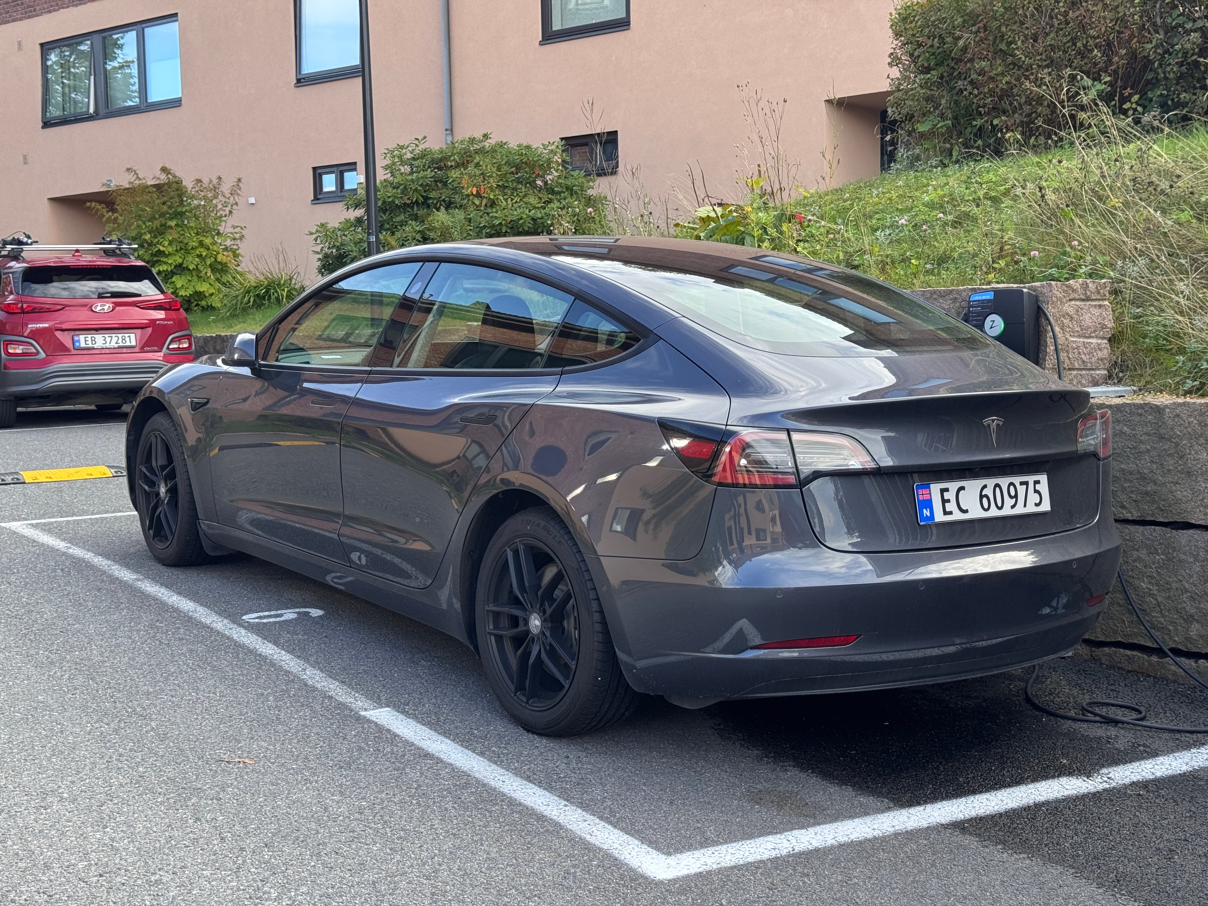 Tesla Model 3 Long Range AWD with Backup camera