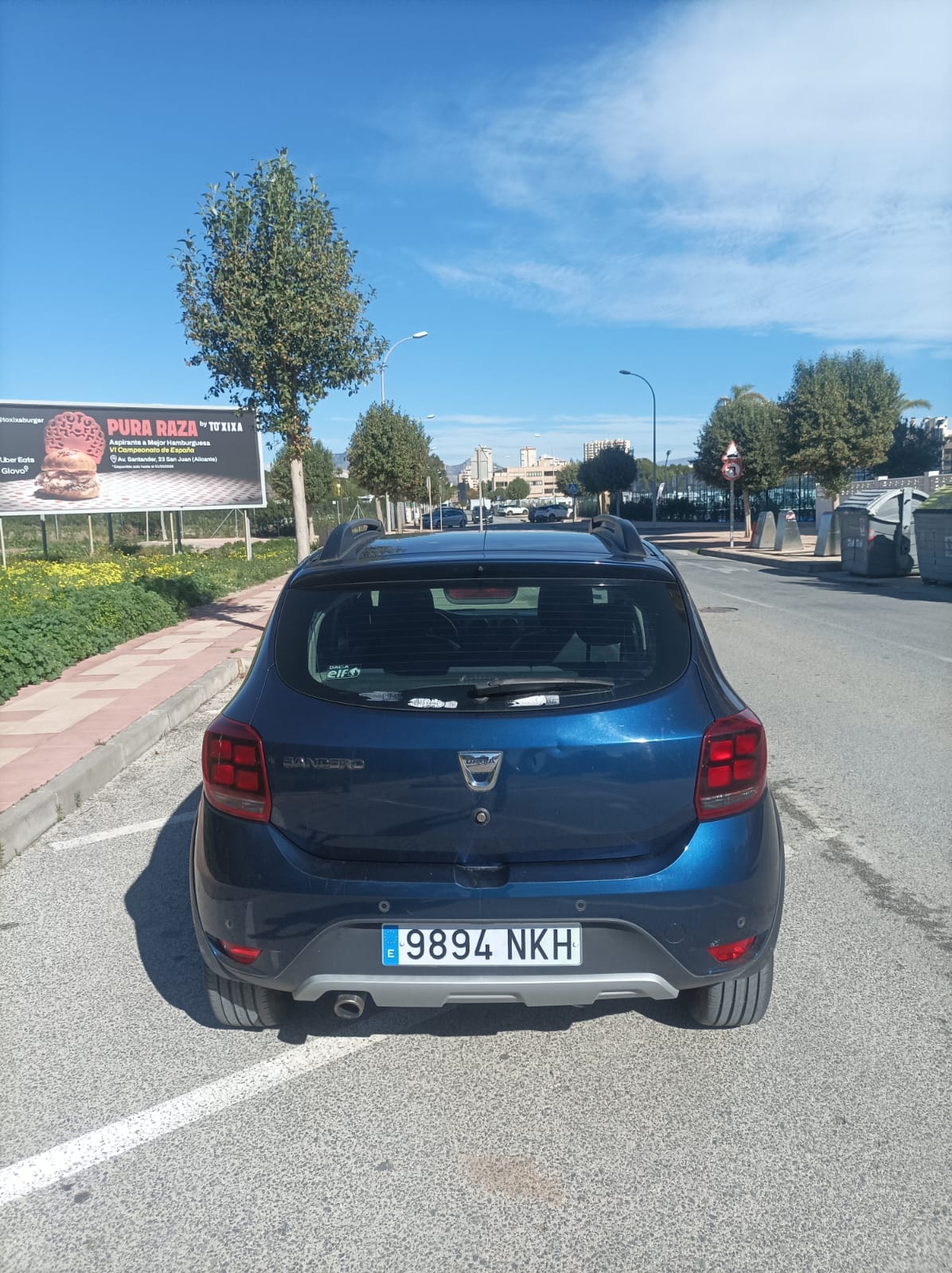 Dacia Sandero Stepway con Silla infantil