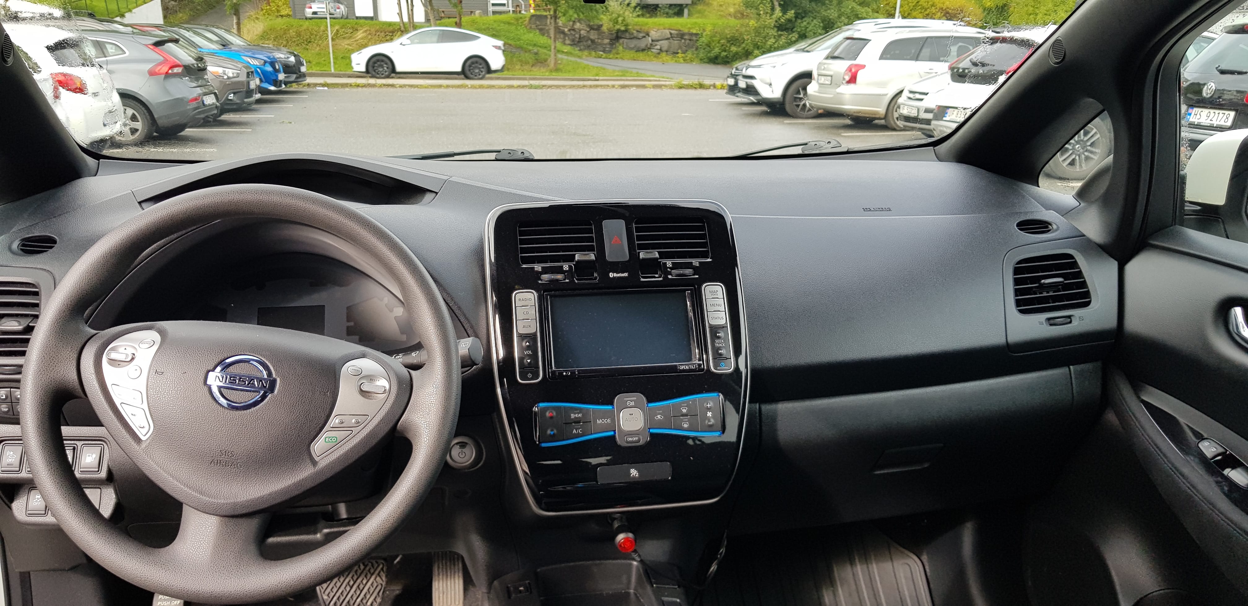 Nissan Leaf med Bluetooth audio