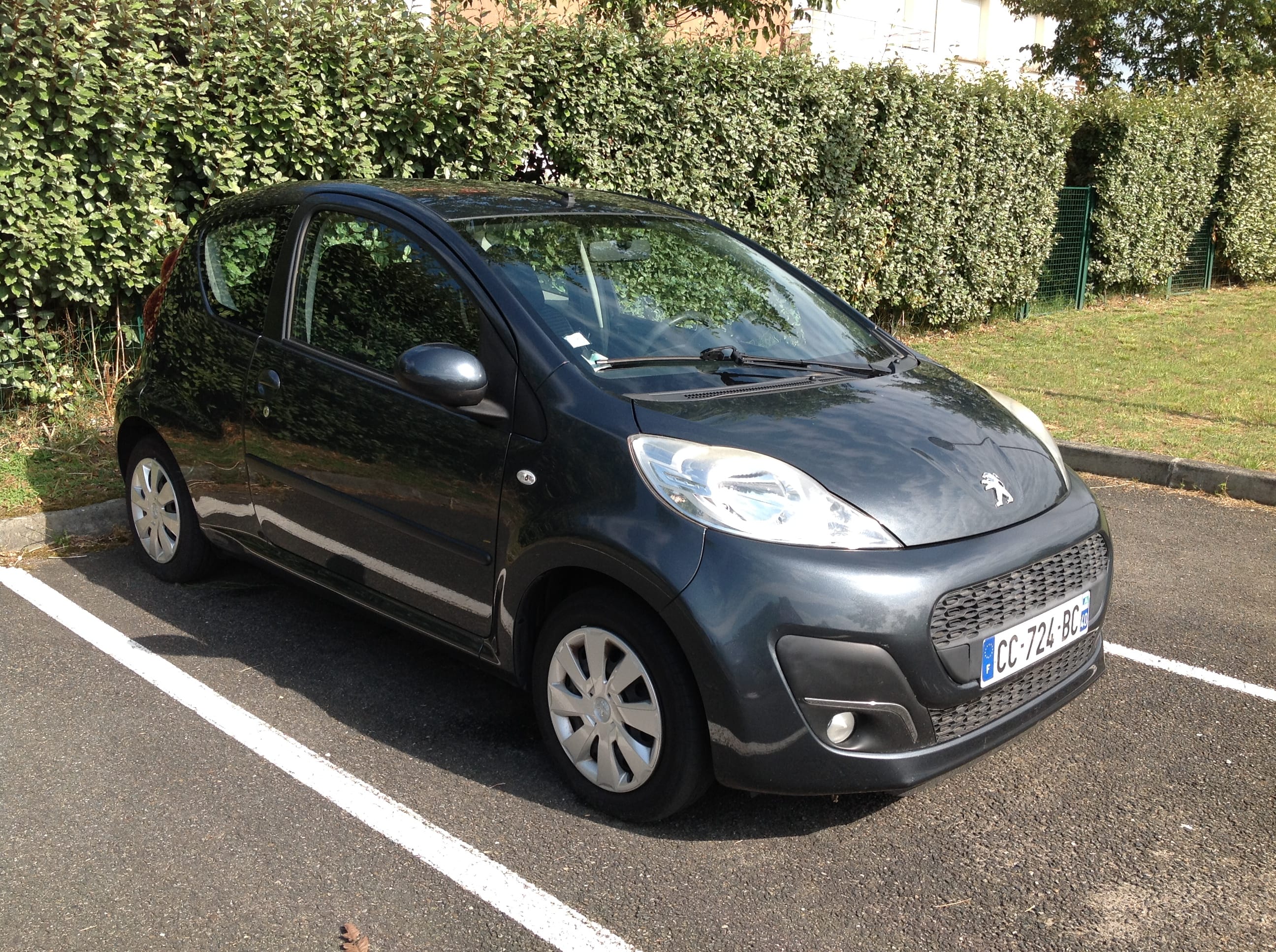 Peugeot 107, 2012, Essence 95