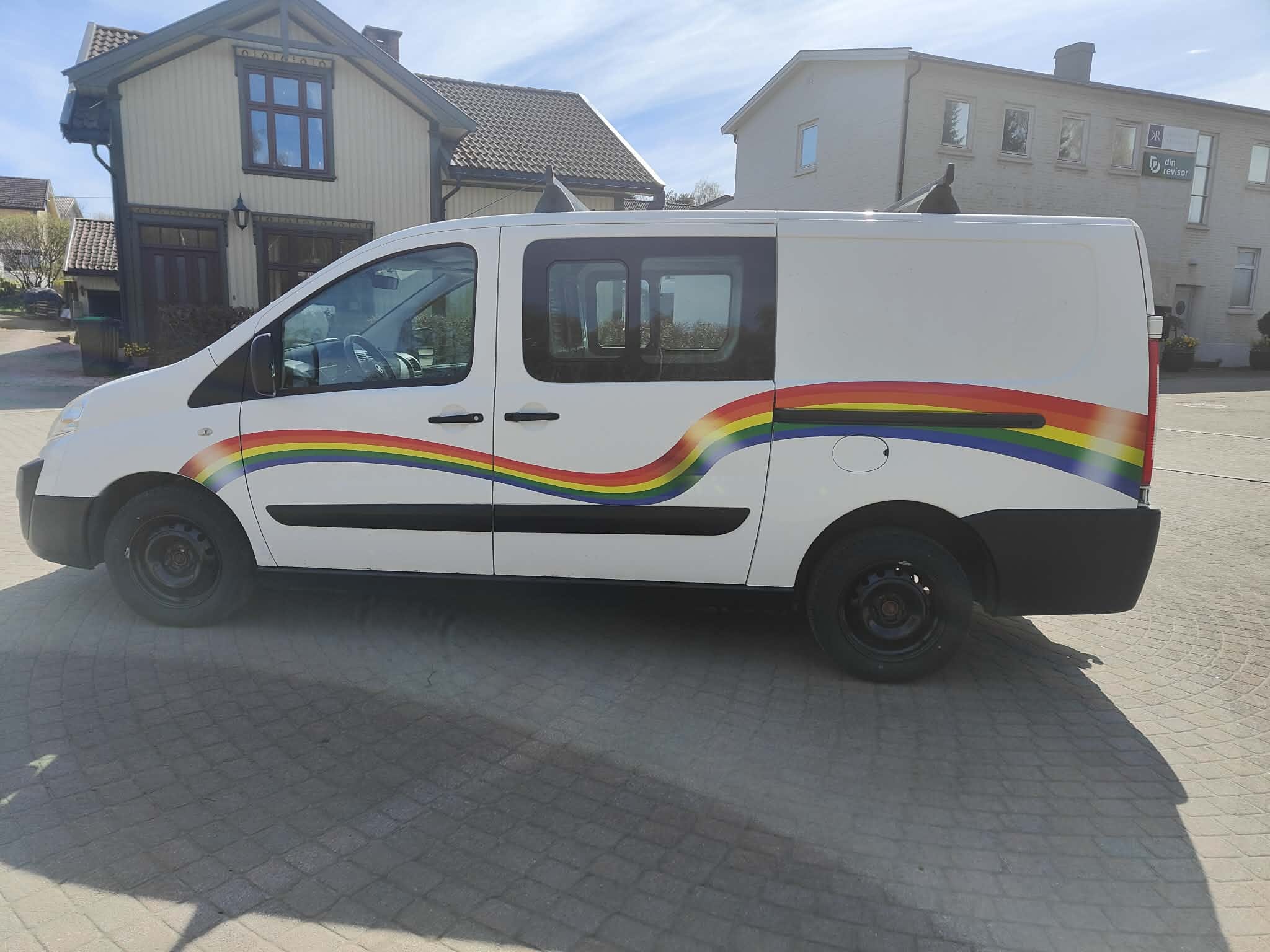Fiat Scudo med Bilradio